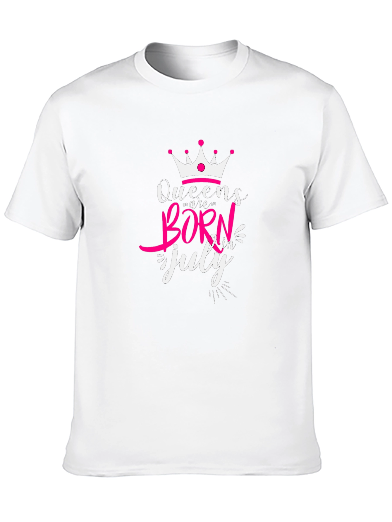 Queens Are Born in July T-Shirt