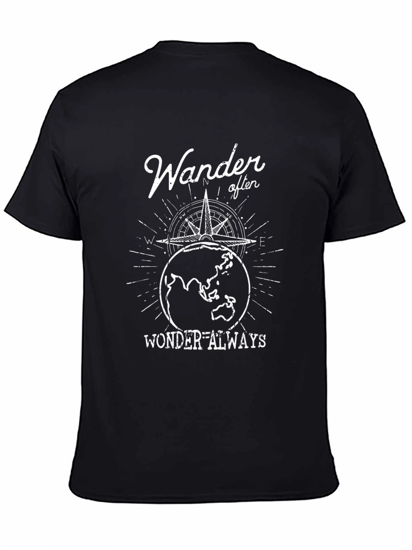 Wander Often Wonder Always Graphic T-Shirt