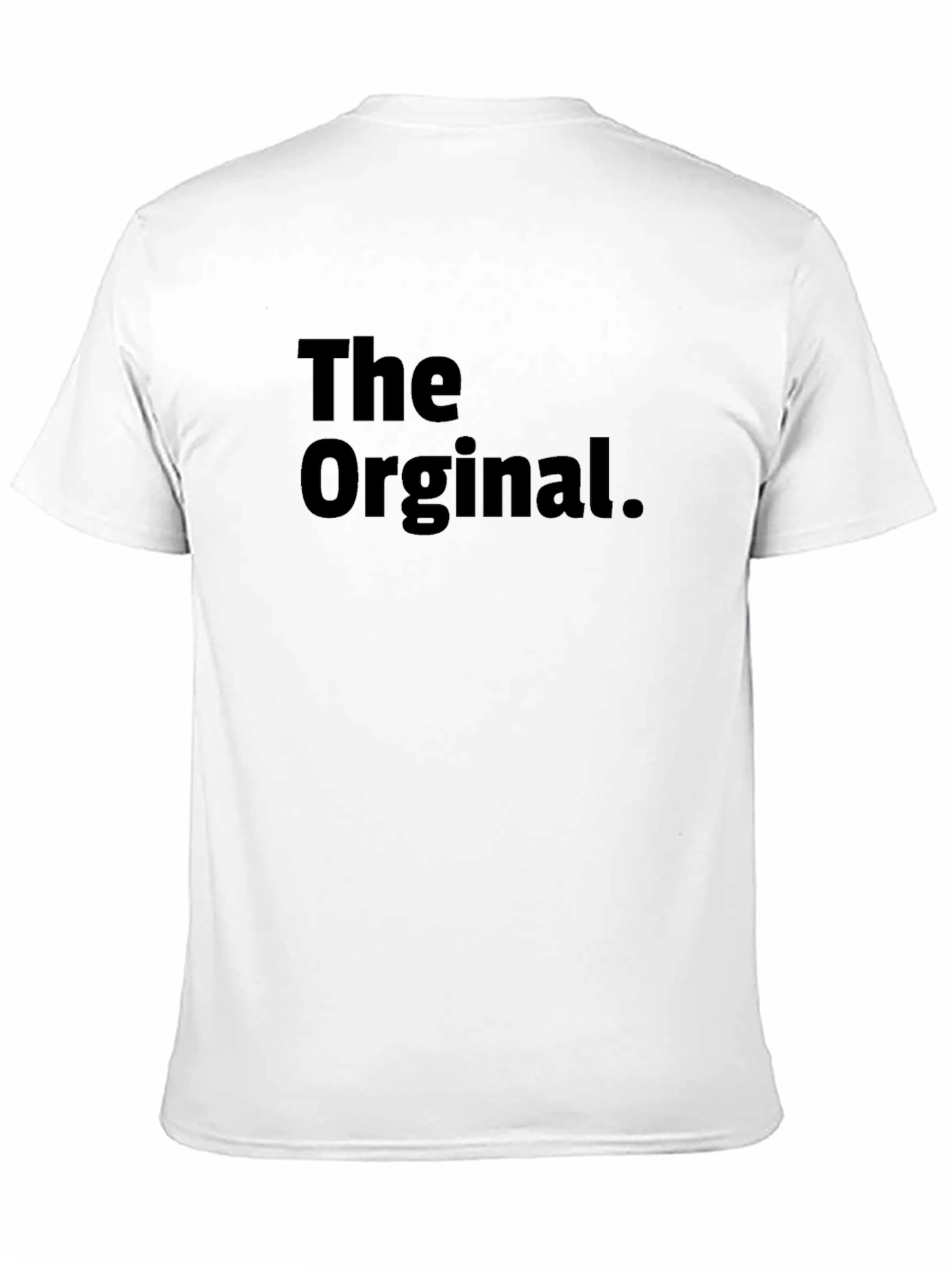 The Orginal. Black Graphic Tee Shirt