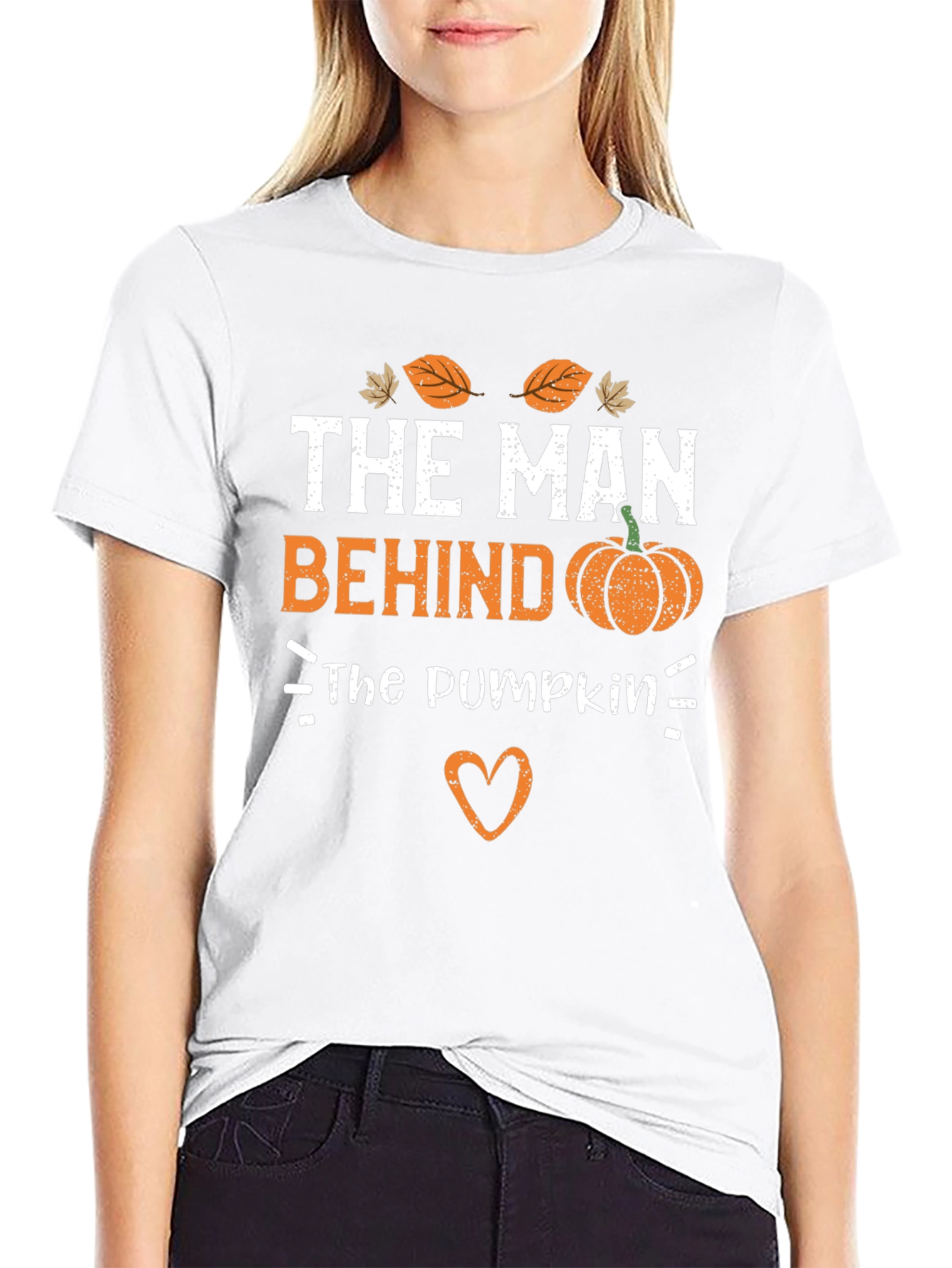 The Man Behind the Pumpkin Graphic Tee