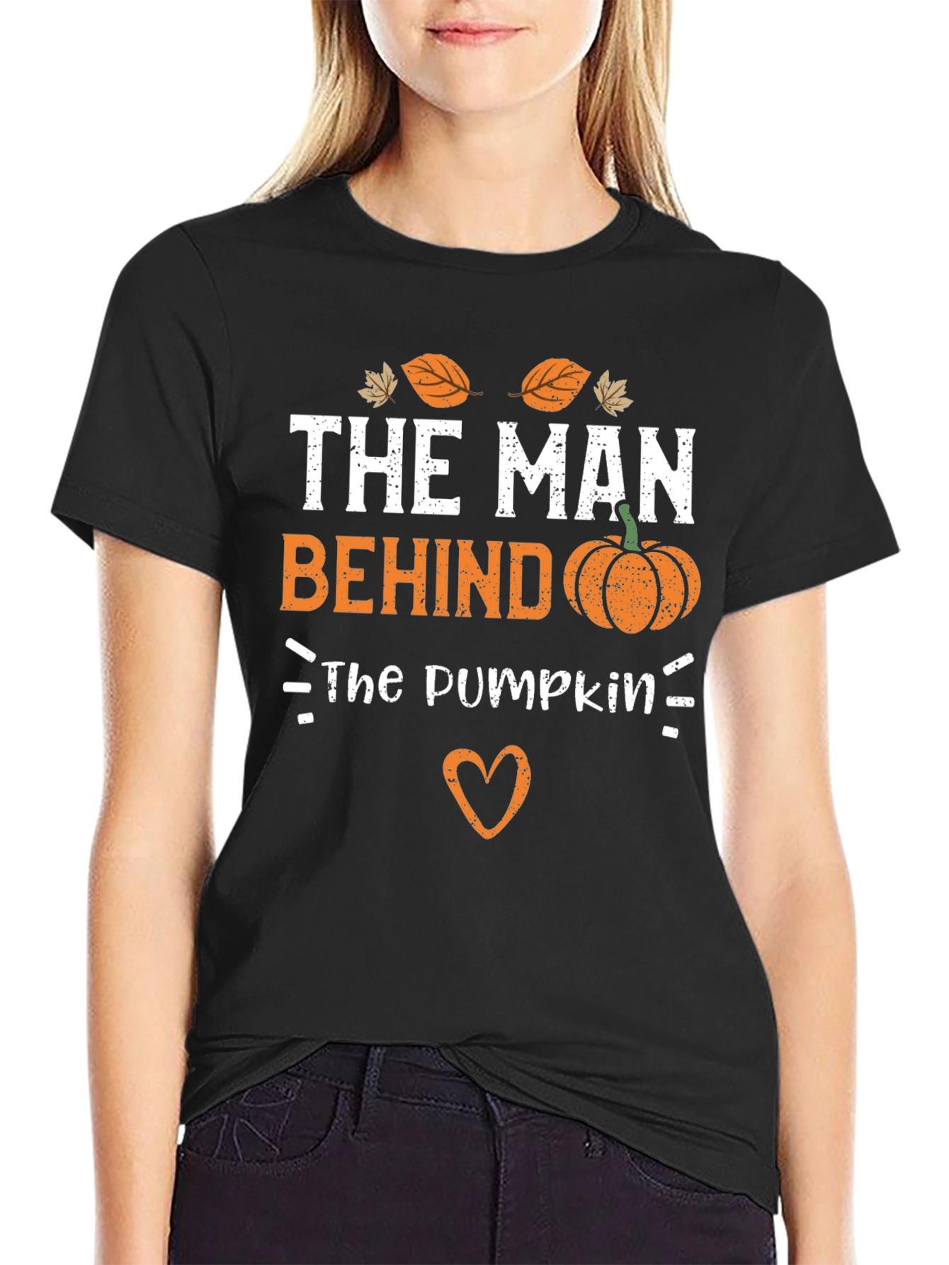 The Man Behind the Pumpkin Graphic Tee