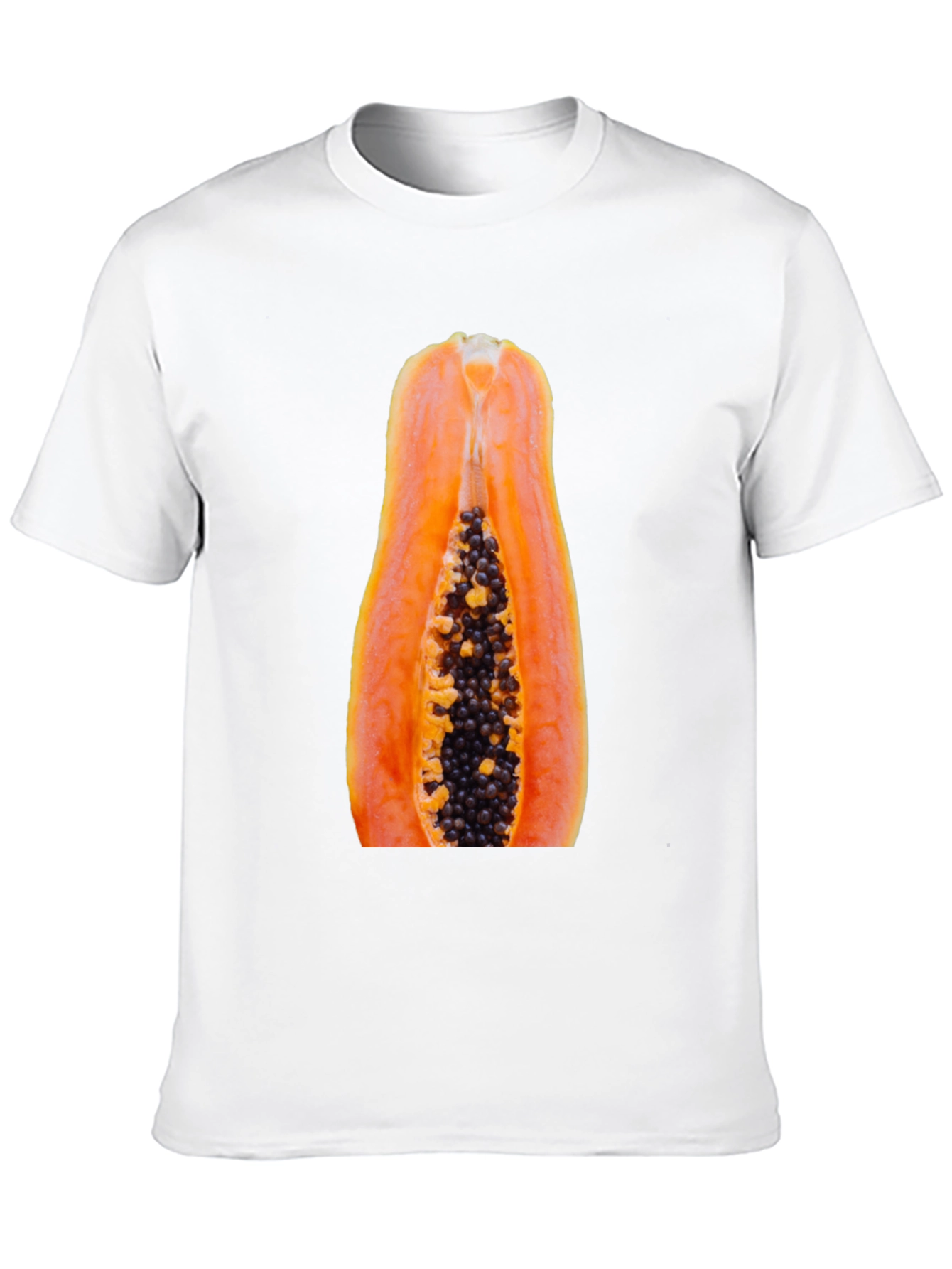 Papaya Graphic Tee - Funny Fruit T-Shirt