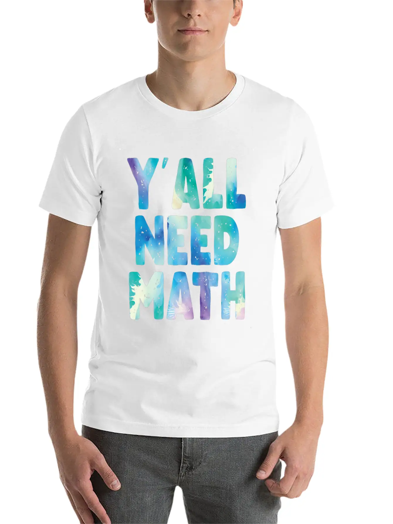 Yall Need Math Teachers Back To School Funny Math Essential Cotton Tee For Daily Outfits – Unisex Style