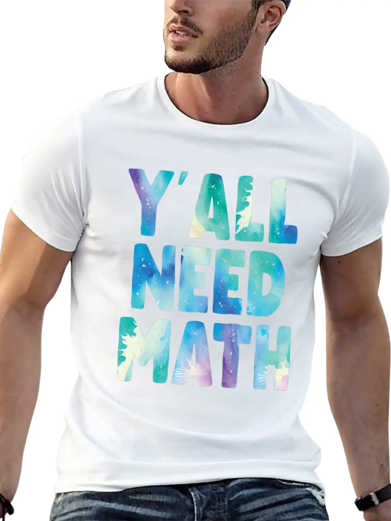 Yall Need Math Teachers Back To School Funny Math Essential Cotton Tee For Daily Outfits – Unisex Style