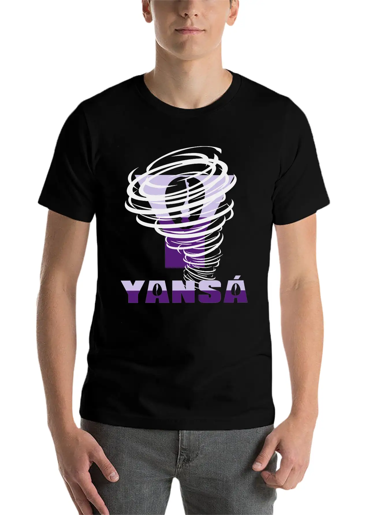 Yansa Hurricane Shirt 03 - Oya Basic Graphic T-Shirt – Daily Comfort In Soft Cotton