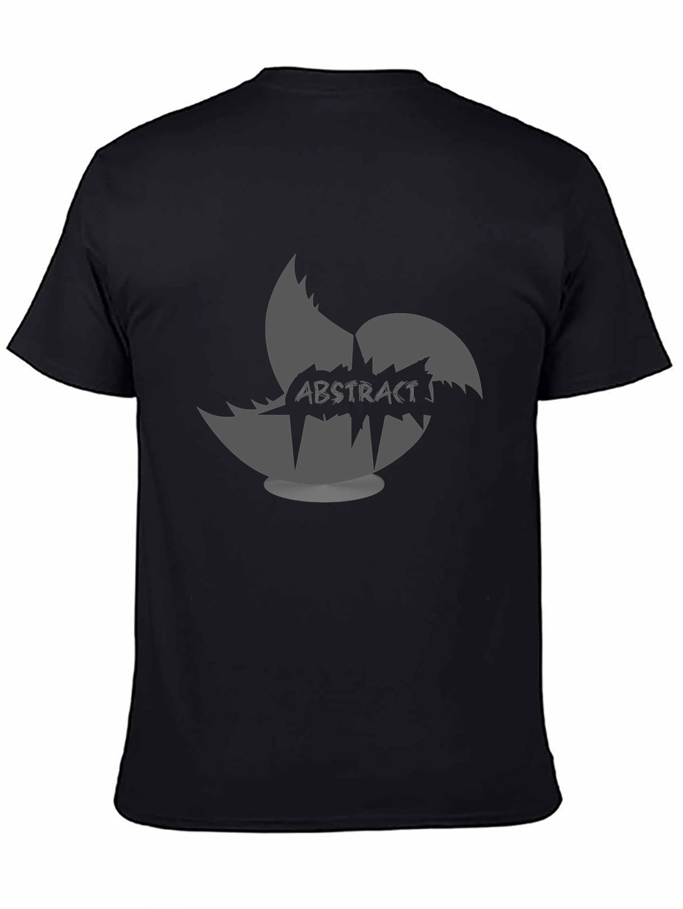 Abstract Graphic Print T-Shirt - Stylish Mens Tee
