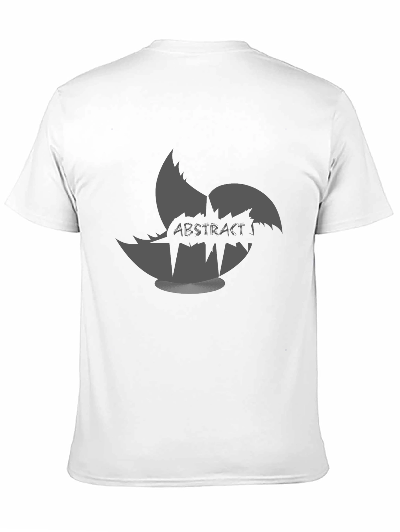 Abstract Graphic Print T-Shirt - Stylish Mens Tee