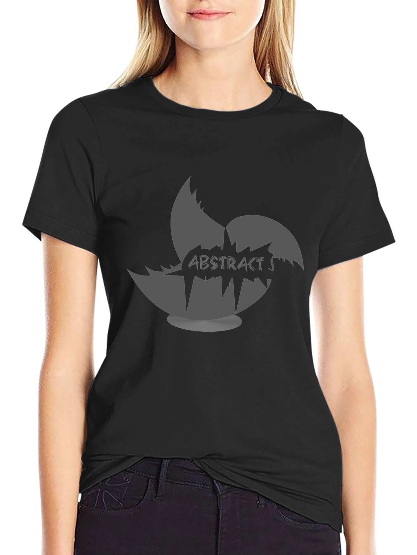 Abstract Graphic Print T-Shirt - Stylish Mens Tee
