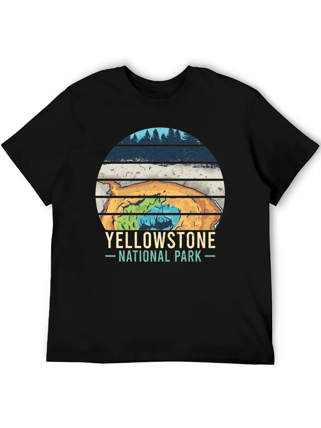 Yellowstone National Park Classic Fit Graphic Tee For Daily Comfort – Unisex Cotton Shirt