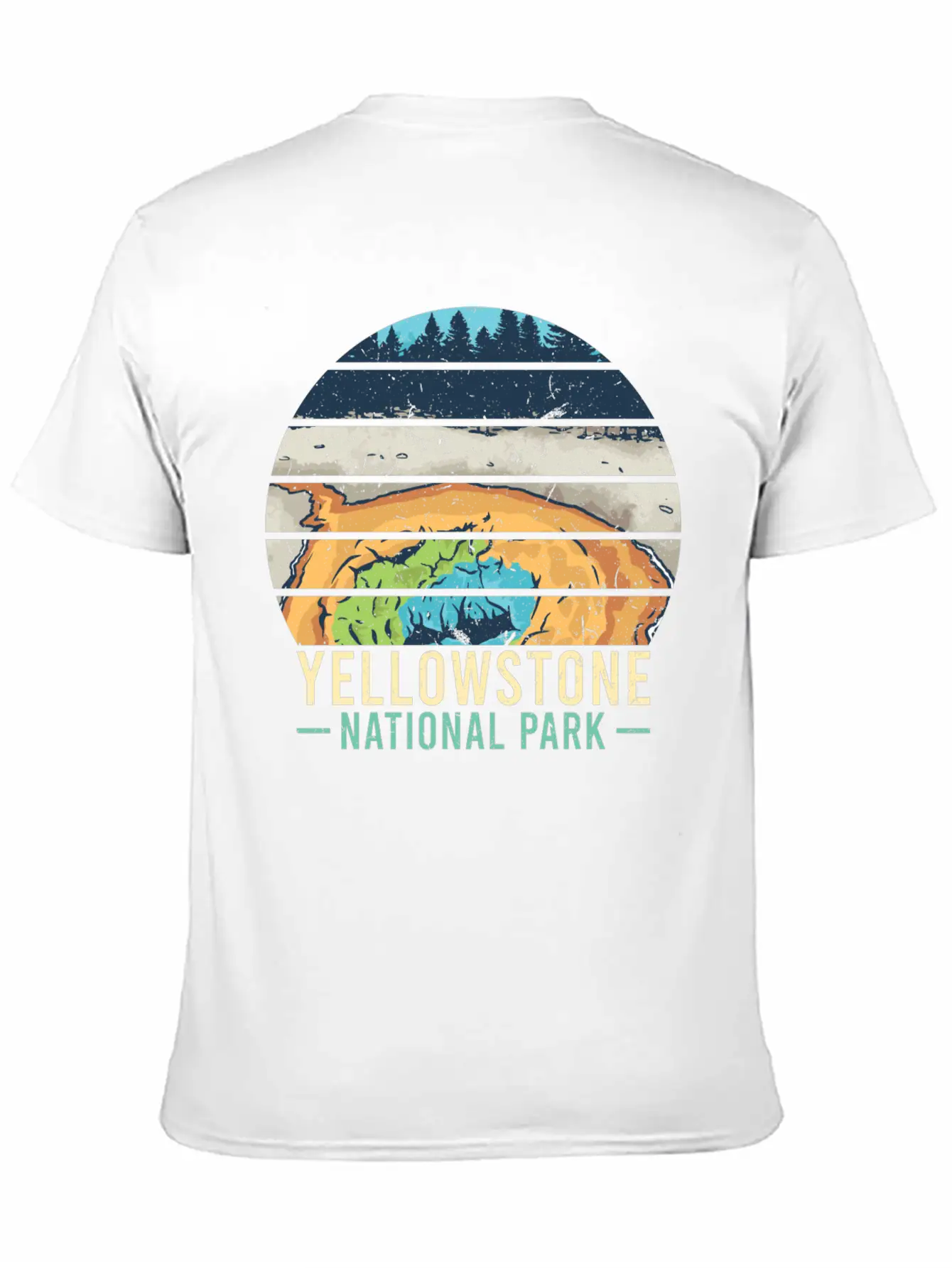 Yellowstone National Park Classic Fit Graphic Tee For Daily Comfort – Unisex Cotton Shirt