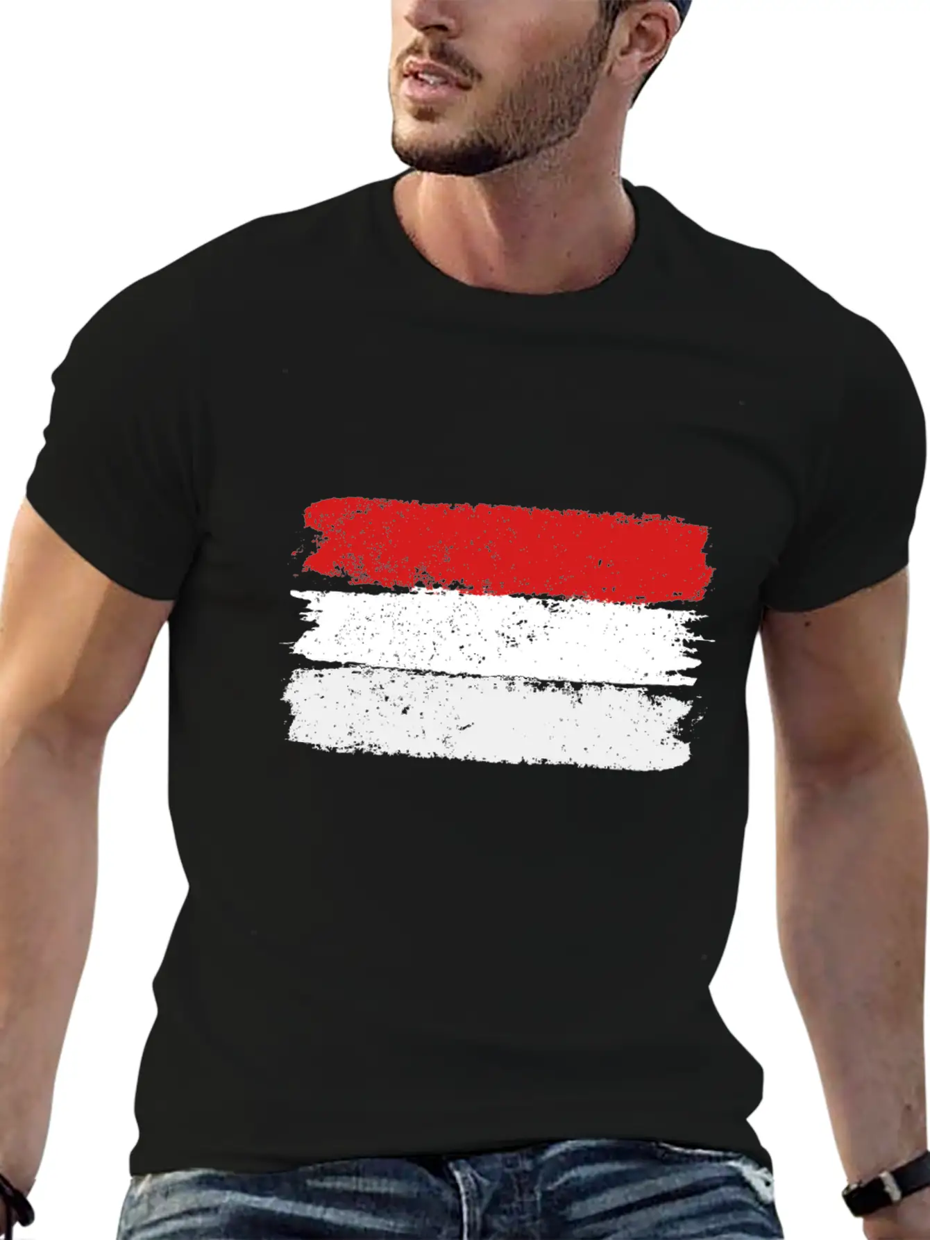 Yemen Flag Basic Graphic T-Shirt – Daily Comfort In Soft Cotton
