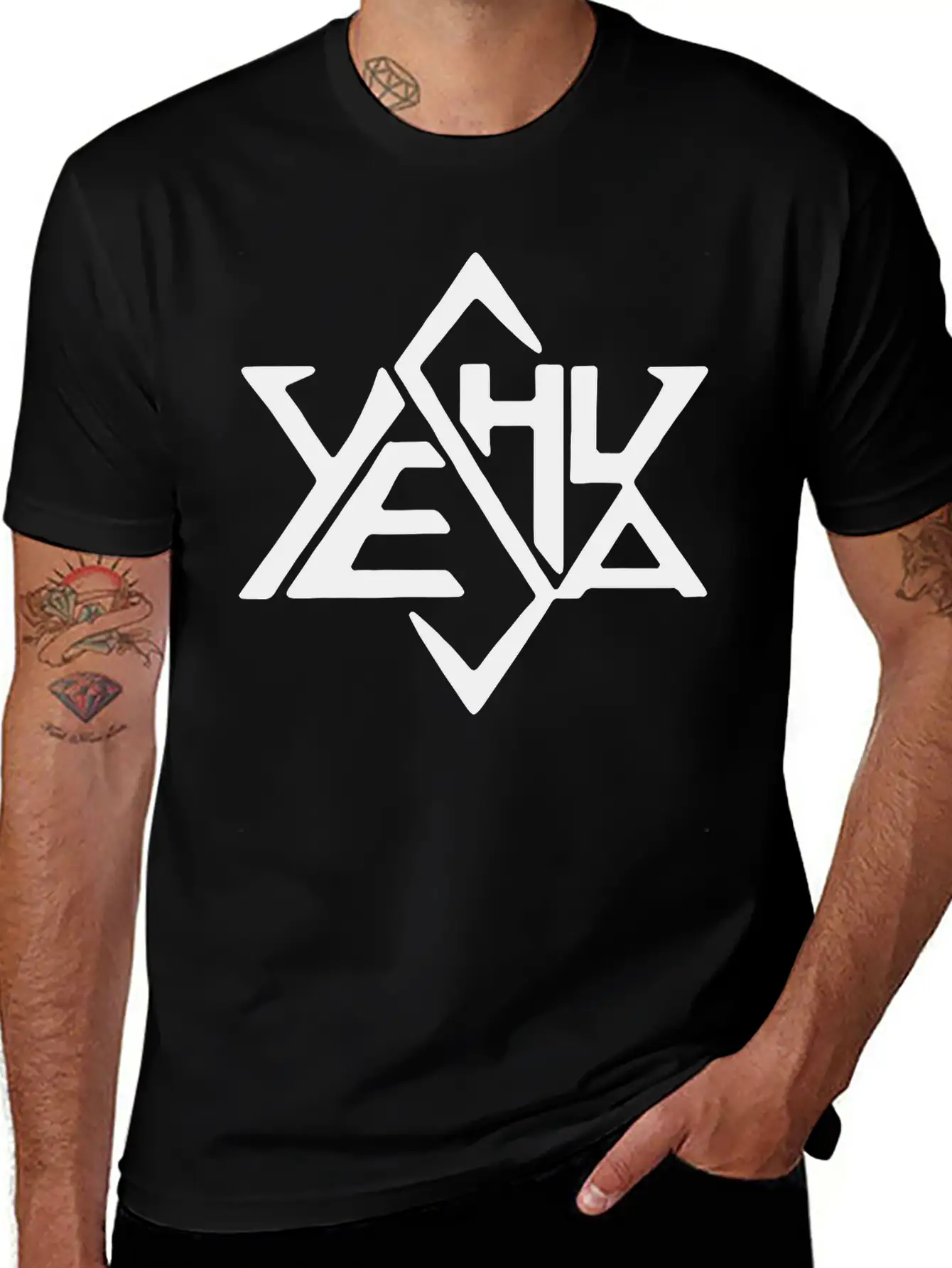 Yeshua Star Unisex Casual T-Shirt – Clean Design For Daily Comfort