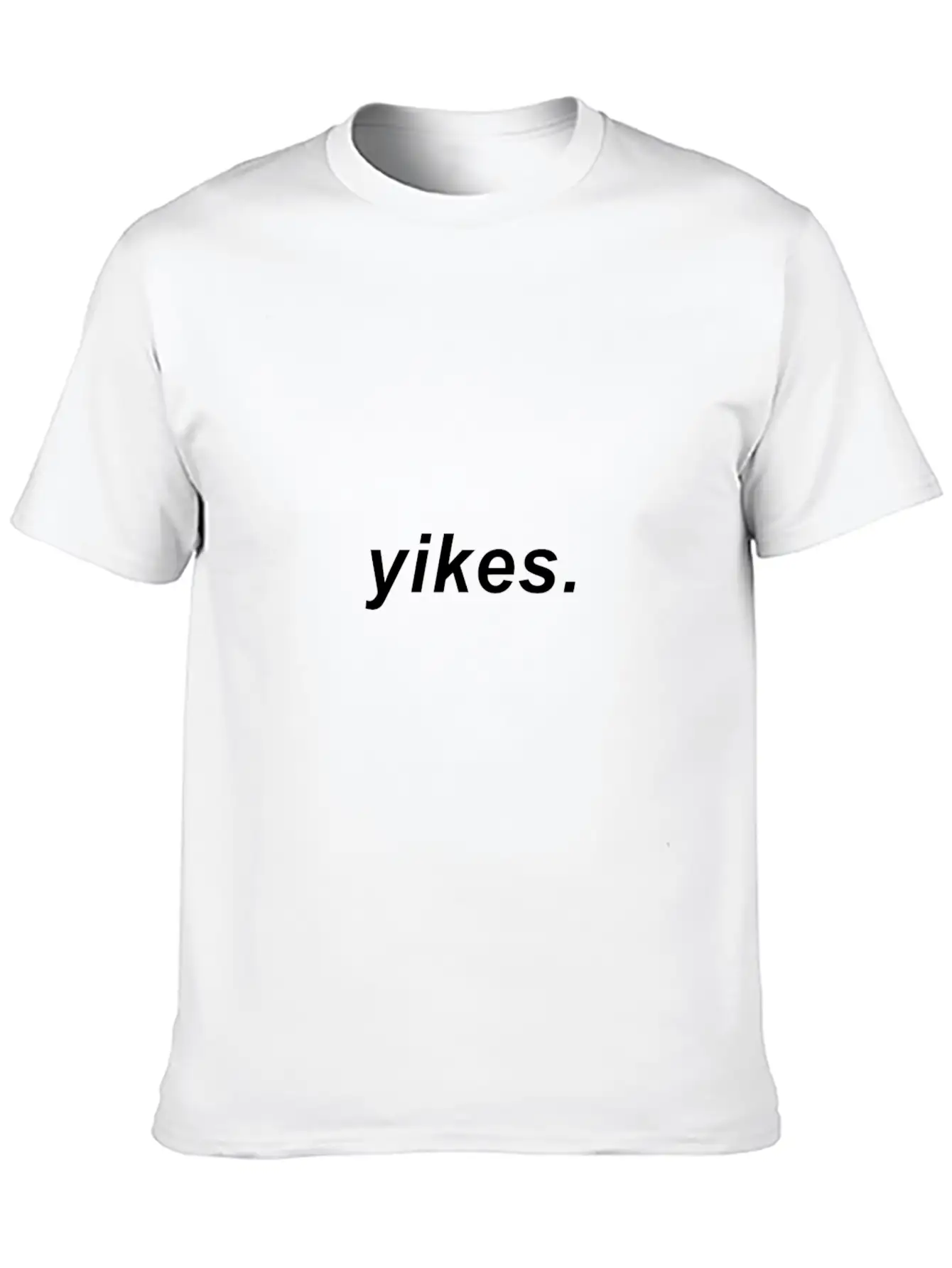 Yikes Aesthetic Meme Modern Fit Casual T-Shirt – Clean And Versatile Design