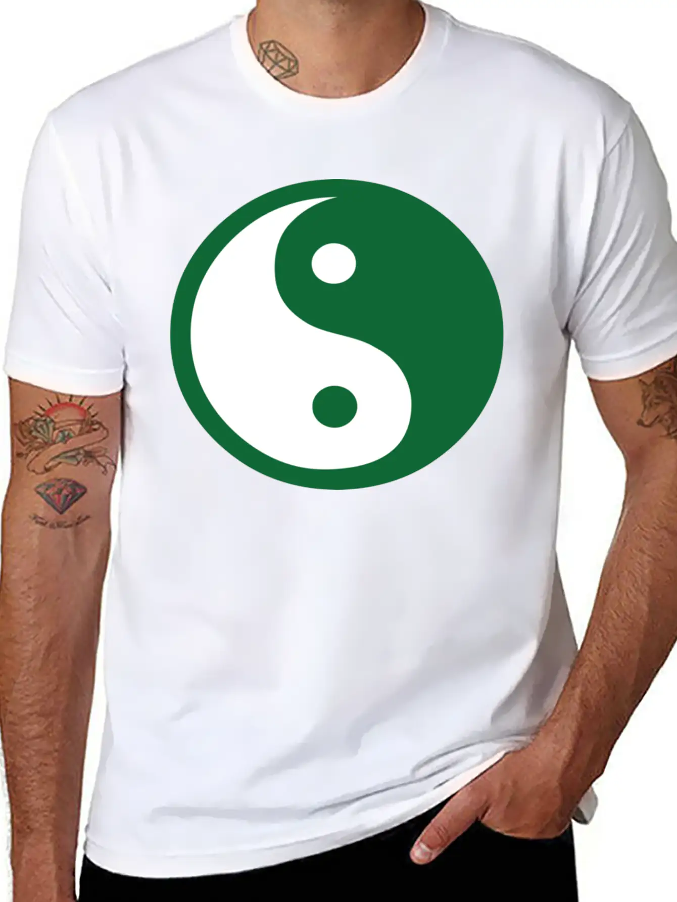 Yin Yang Relaxed Everyday Tee – Lightweight And Durable Cotton