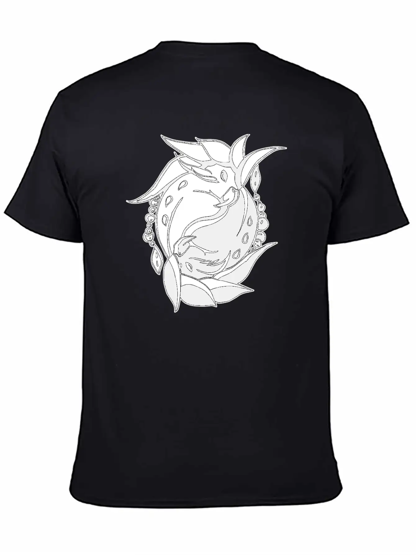 Ying & Yang Birds Lightweight Cotton T-Shirt – Daily Comfort Graphic Shirt