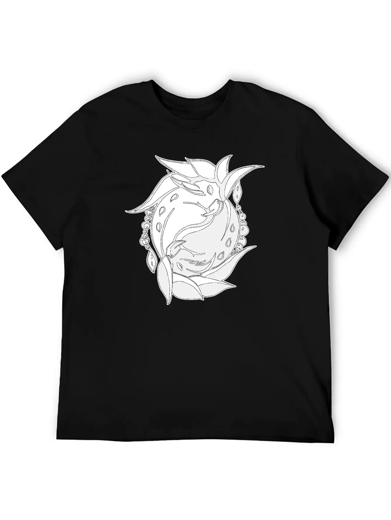 Ying & Yang Birds Lightweight Cotton T-Shirt – Daily Comfort Graphic Shirt