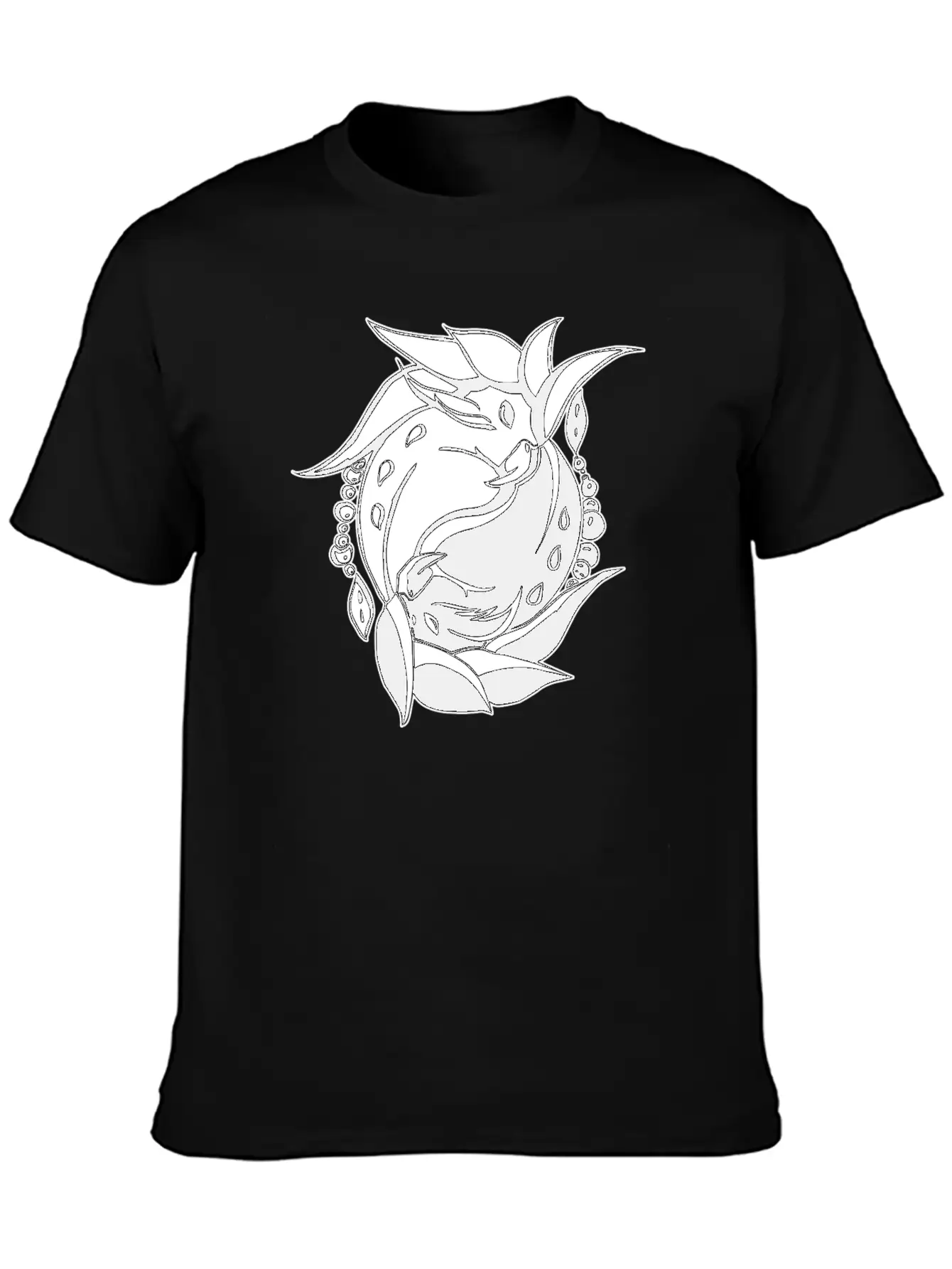 Ying & Yang Birds Lightweight Cotton T-Shirt – Daily Comfort Graphic Shirt