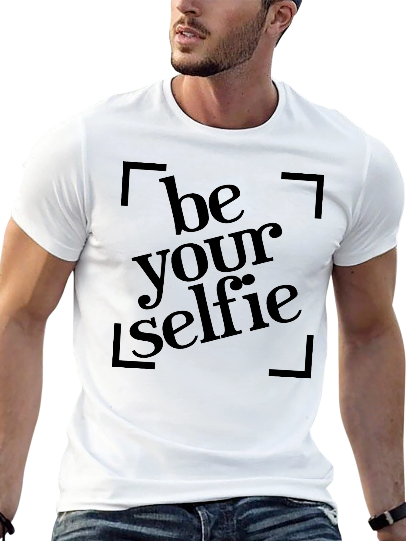 Be Your Selfie Black T-Shirt
