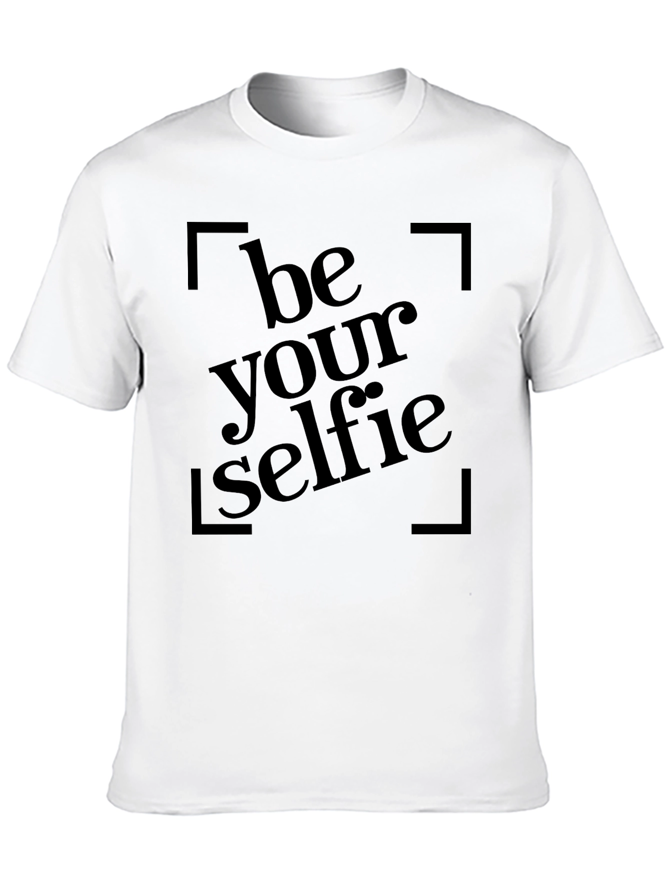 Be Your Selfie Black T-Shirt