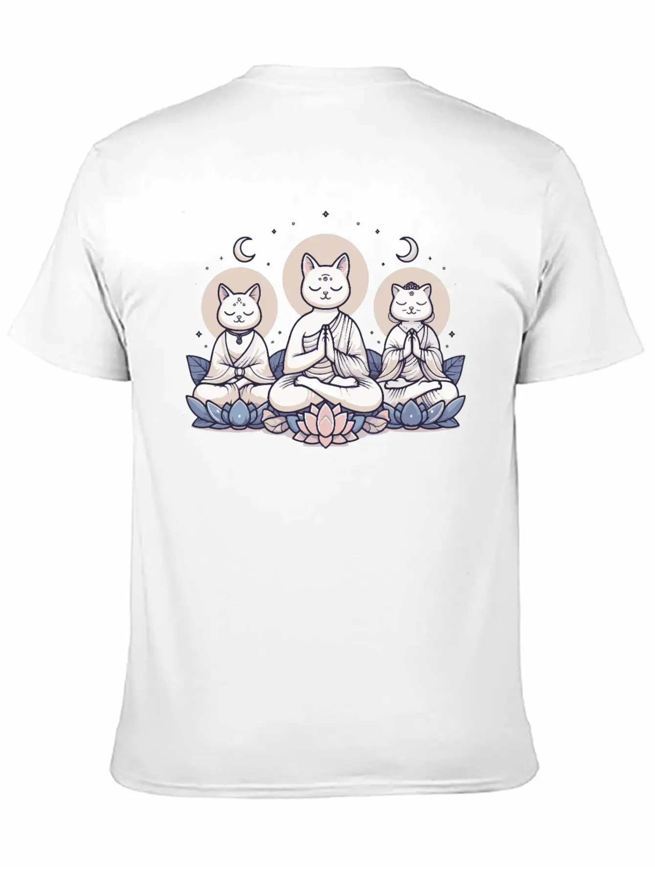 Yoga Cats Meditation Zen Balance Cat Lover Gift Basic Graphic T-Shirt – Daily Comfort In Soft Cotton