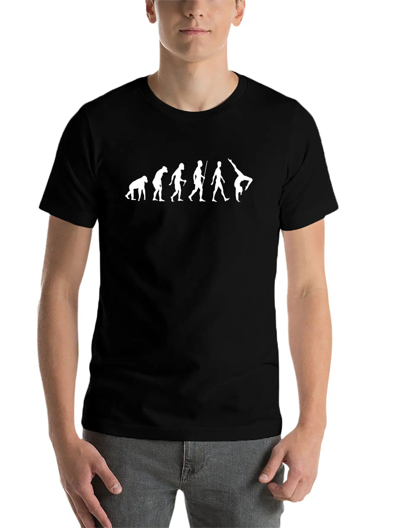 Yoga Evolution Lightweight Cotton T-Shirt – Daily Comfort Graphic Shirt