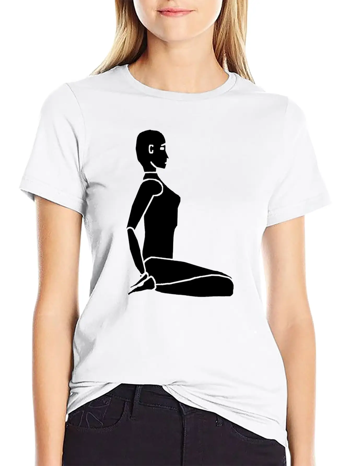 Yoga Exercise Relaxed Everyday Tee – Lightweight And Durable Cotton