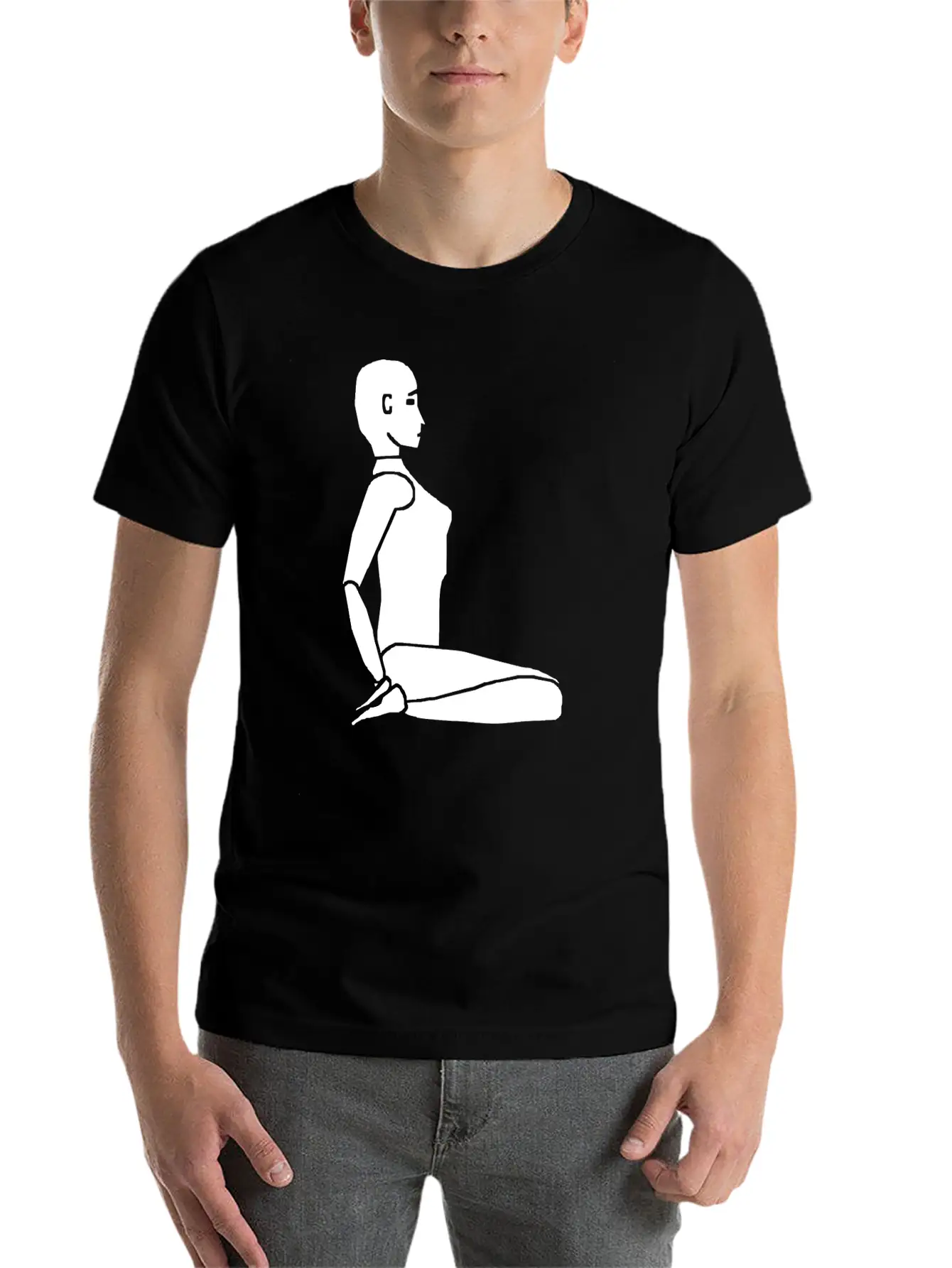 Yoga Exercise Relaxed Everyday Tee – Lightweight And Durable Cotton