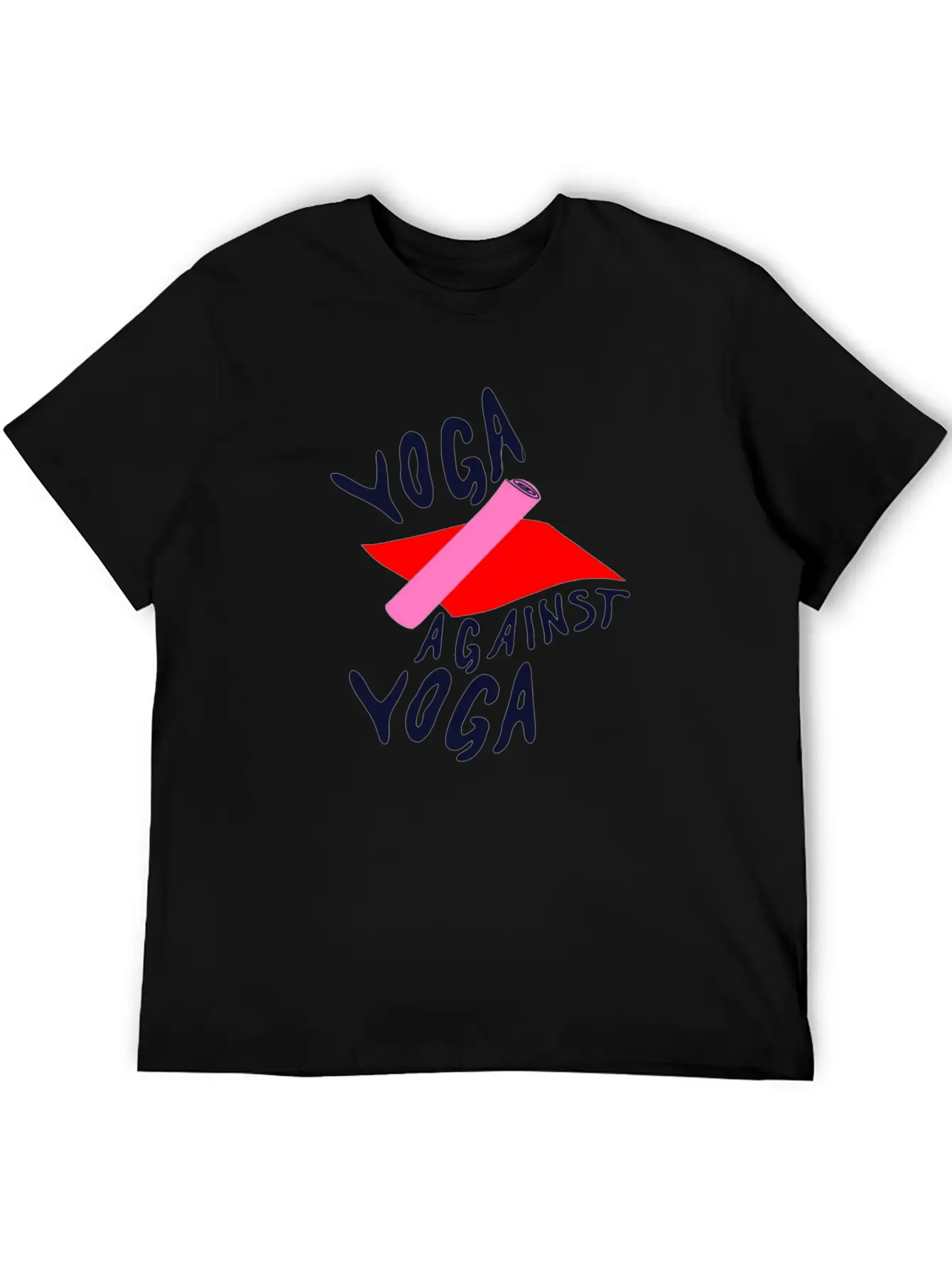 Yoga In Yoga Design Illustration Relaxed Everyday Tee – Lightweight And Durable Cotton