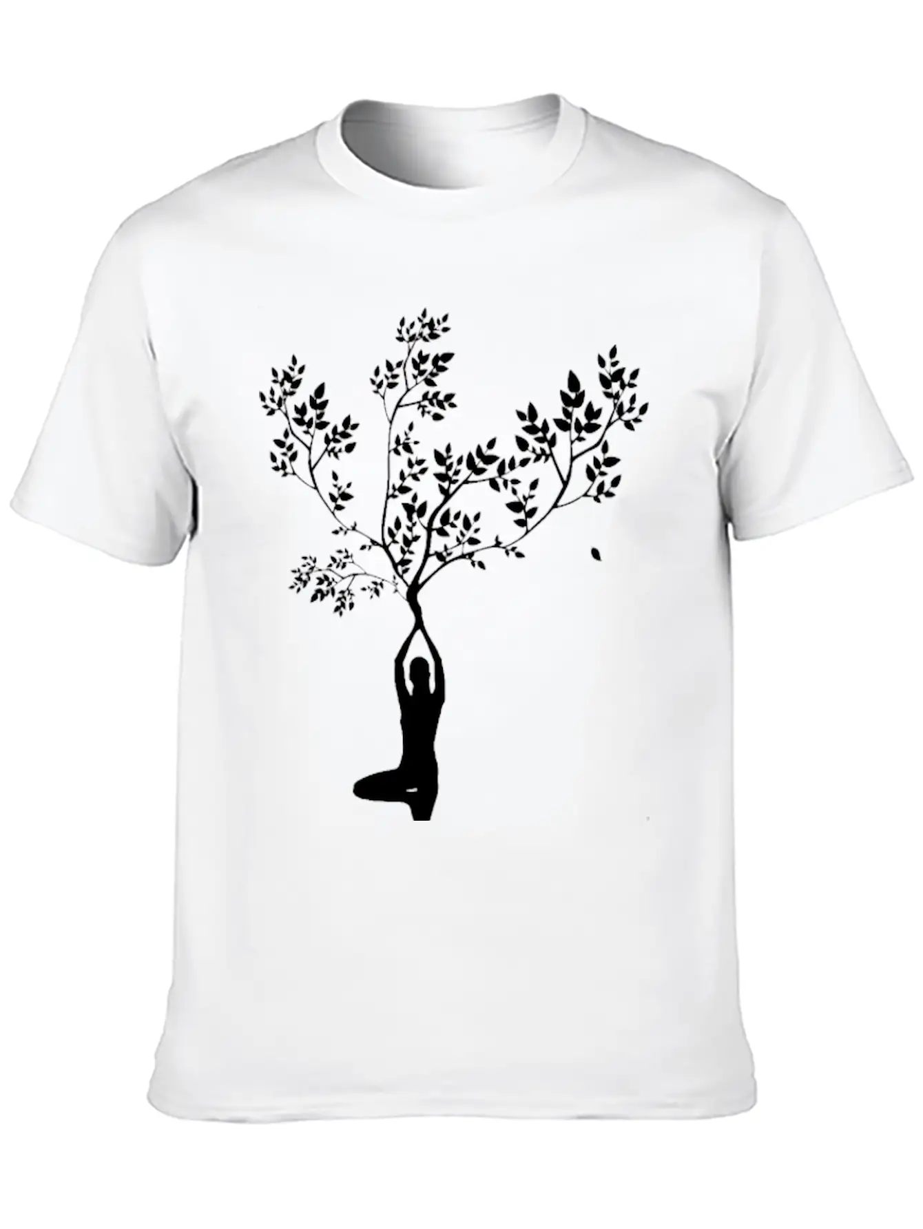 Yoga Lightweight Cotton T-Shirt – Daily Comfort Graphic Shirt