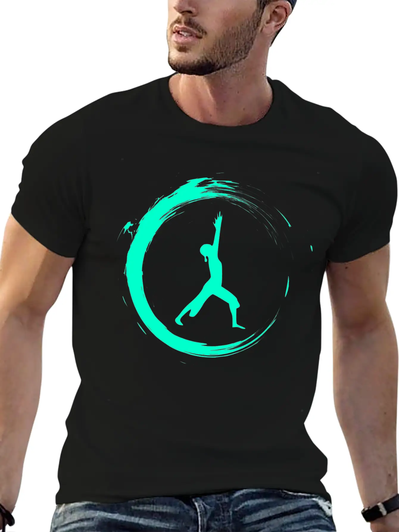 Yoga Meditation Gymnastics Classic Fit Graphic Tee For Daily Comfort – Unisex Cotton Shirt