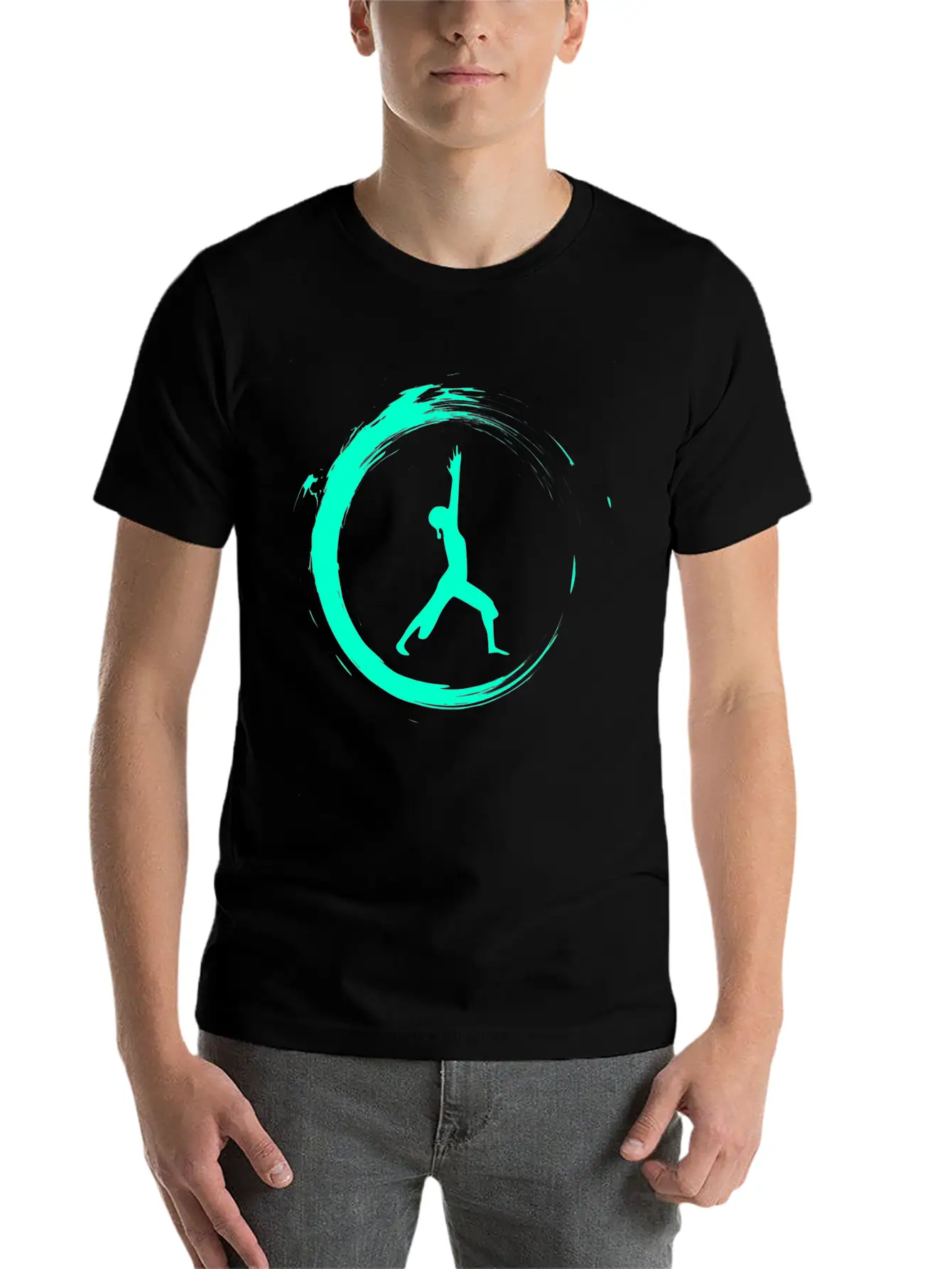 Yoga Meditation Gymnastics Classic Fit Graphic Tee For Daily Comfort – Unisex Cotton Shirt