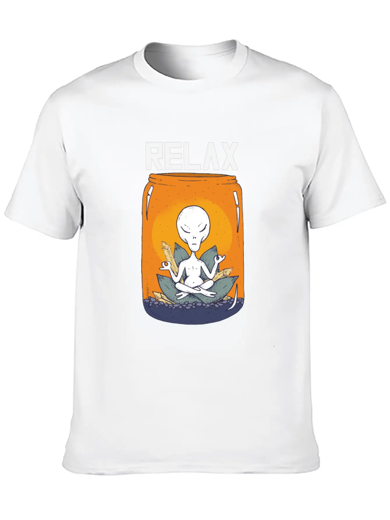 Yoga Meditation Relax Unisex Casual T-Shirt – Clean Design For Daily Comfort