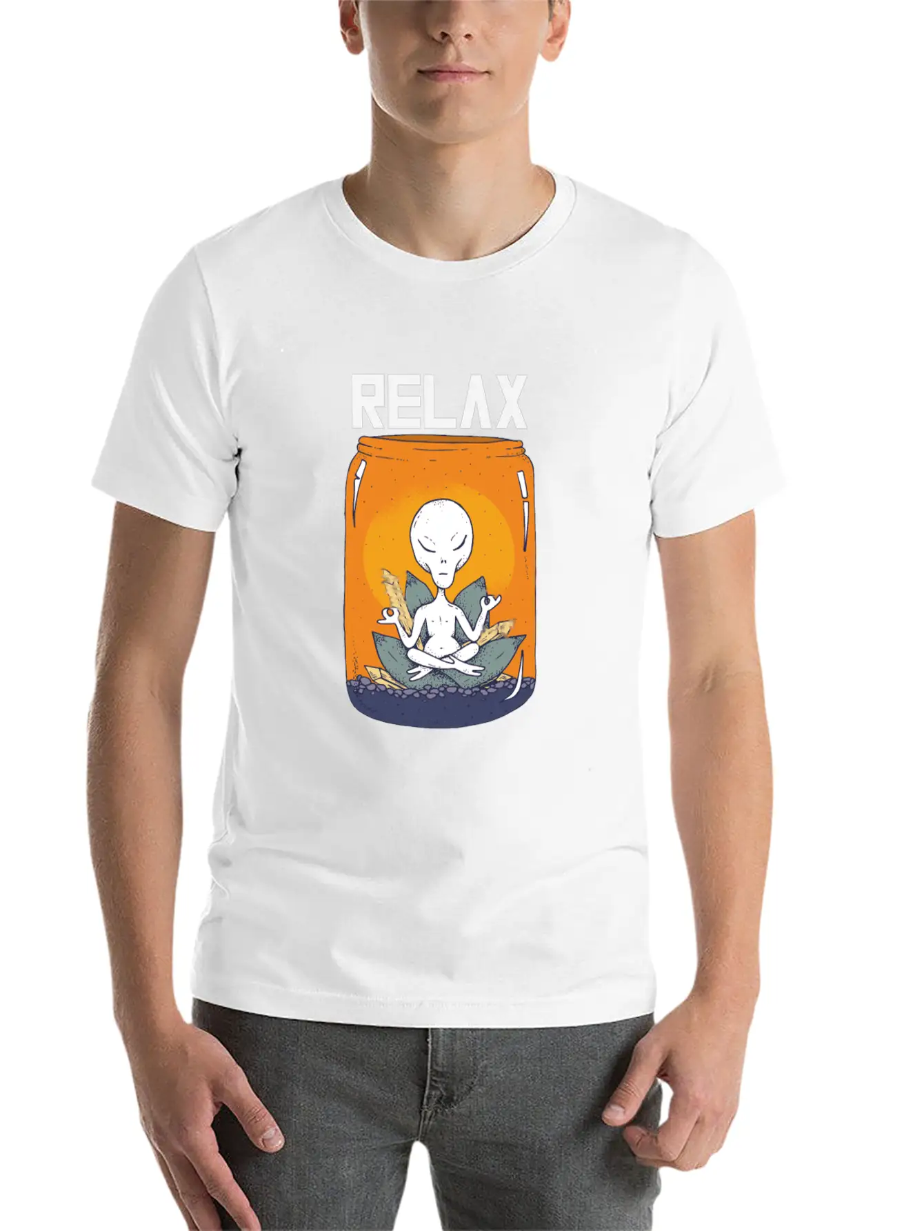 Yoga Meditation Relax Unisex Casual T-Shirt – Clean Design For Daily Comfort