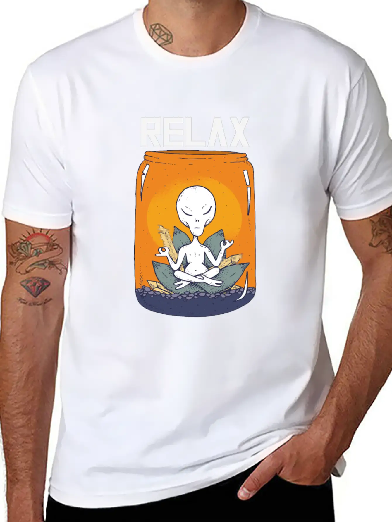 Yoga Meditation Relax Unisex Casual T-Shirt – Clean Design For Daily Comfort