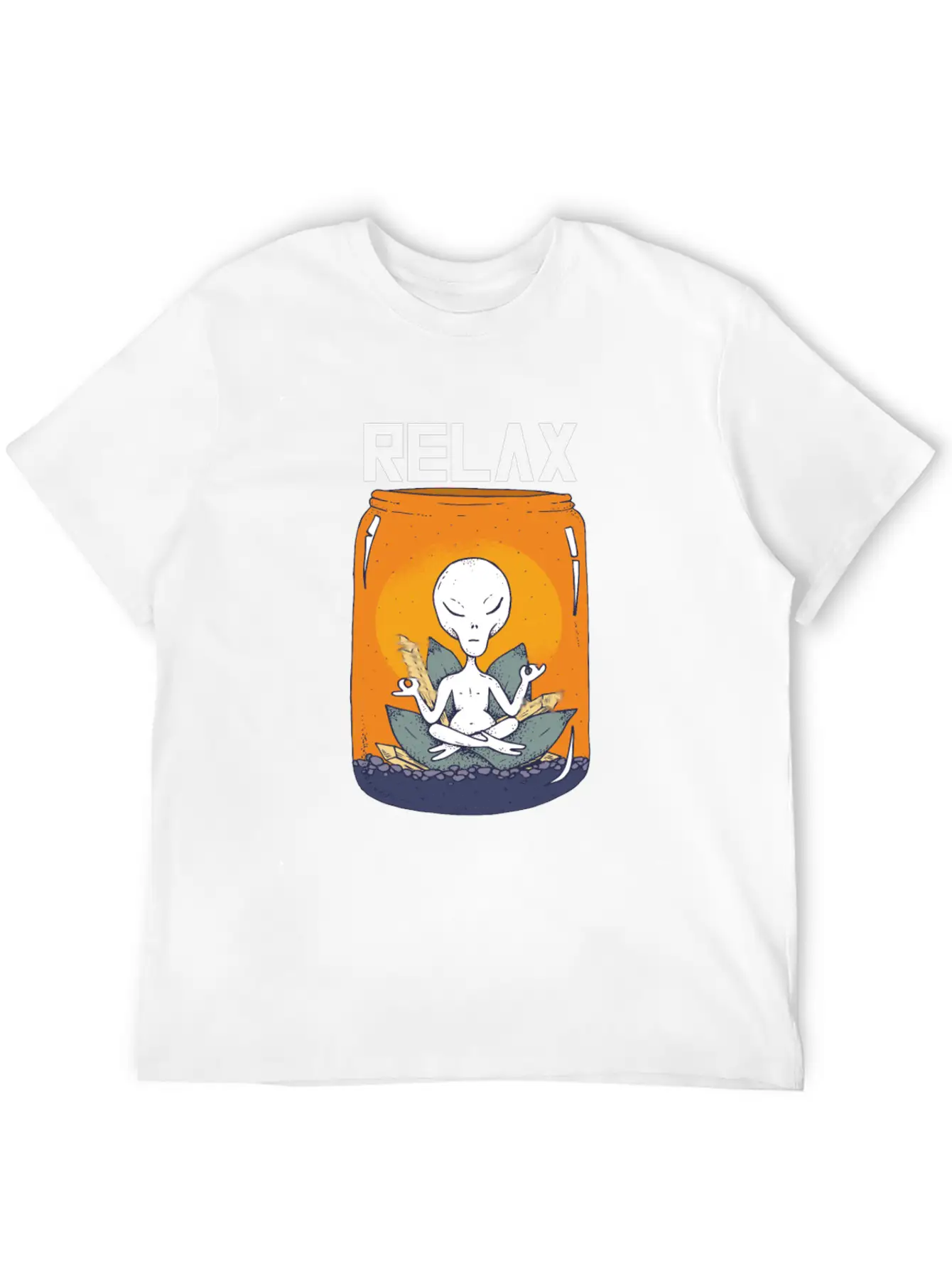 Yoga Meditation Relax Unisex Casual T-Shirt – Clean Design For Daily Comfort