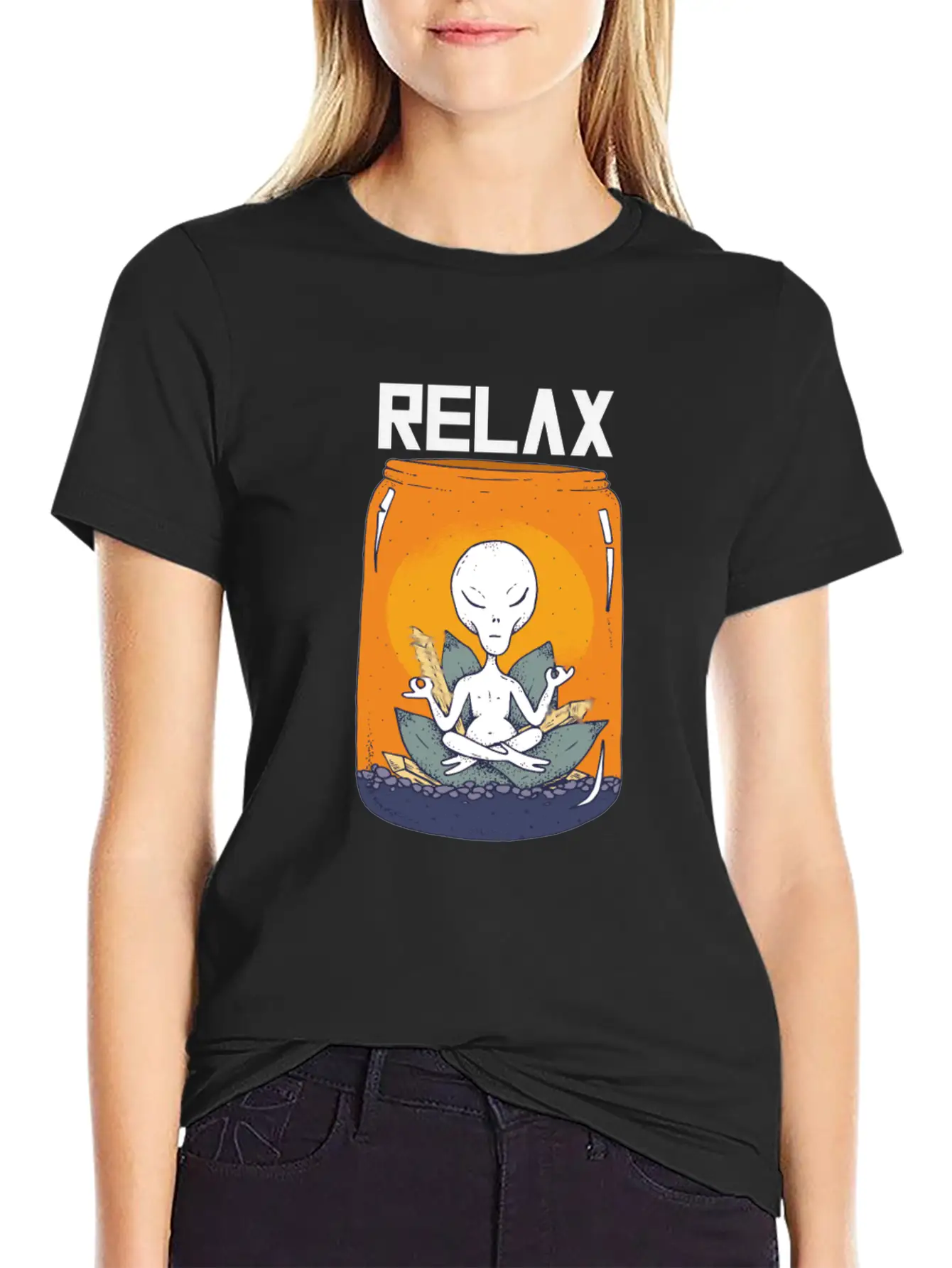 Yoga Meditation Relax Unisex Casual T-Shirt – Clean Design For Daily Comfort