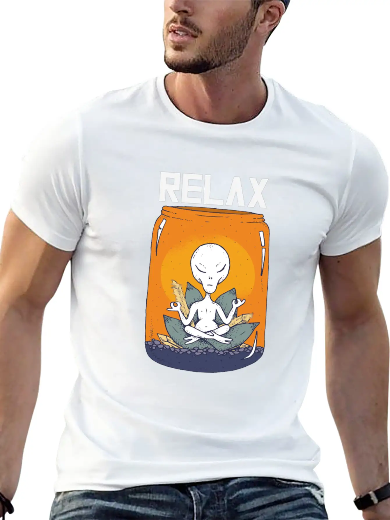 Yoga Meditation Relax Unisex Casual T-Shirt – Clean Design For Daily Comfort