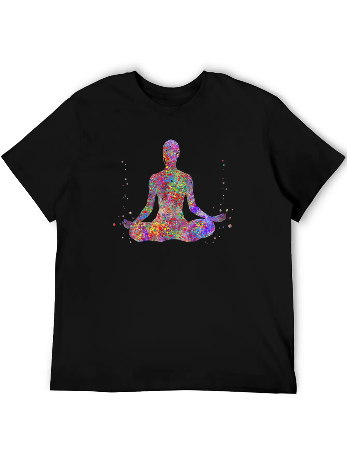 Yoga Pose Modern Fit Casual T-Shirt ��� Clean And Versatile Design