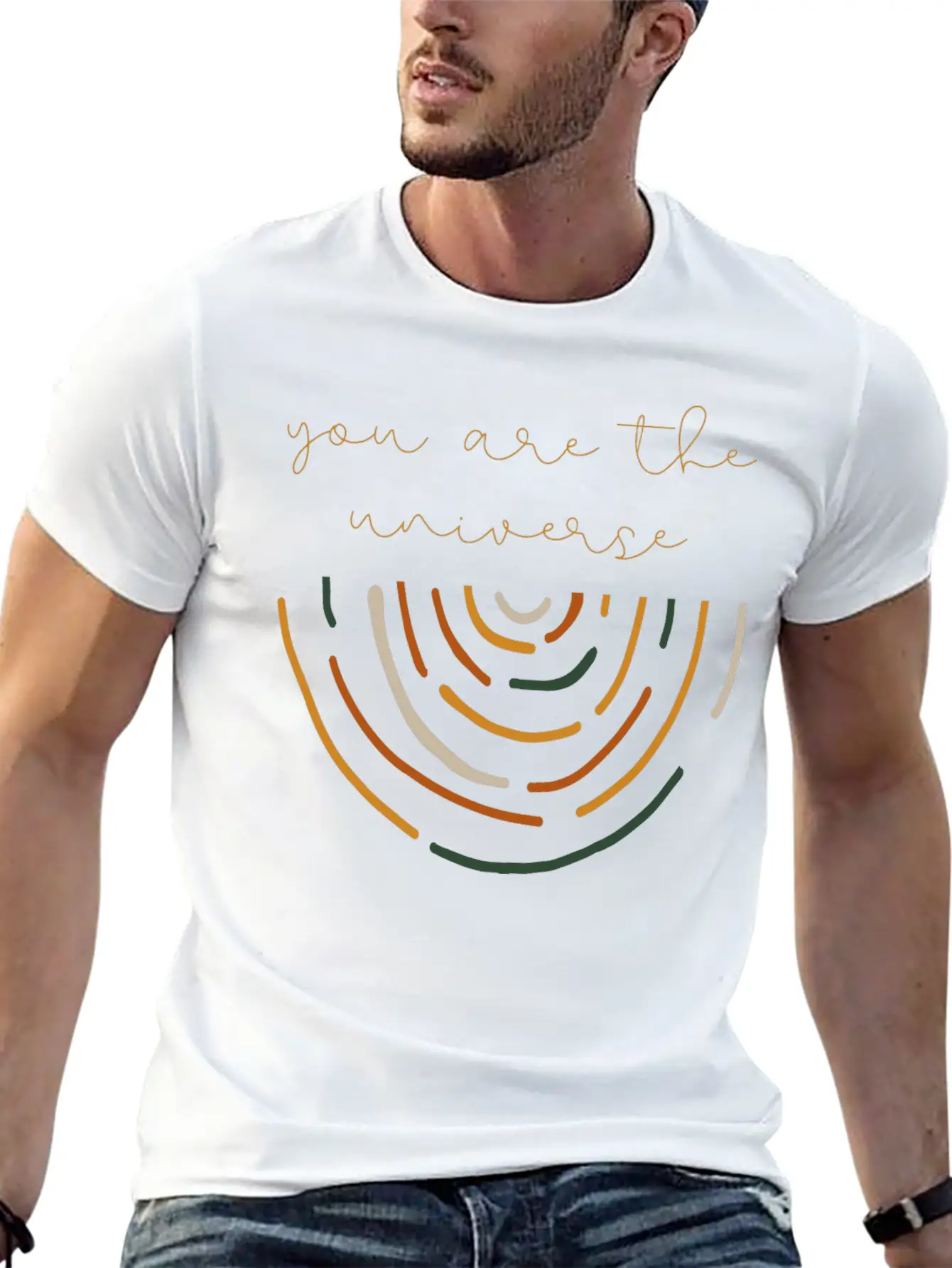 You Are The Universe Basic Graphic T-Shirt – Daily Comfort In Soft Cotton