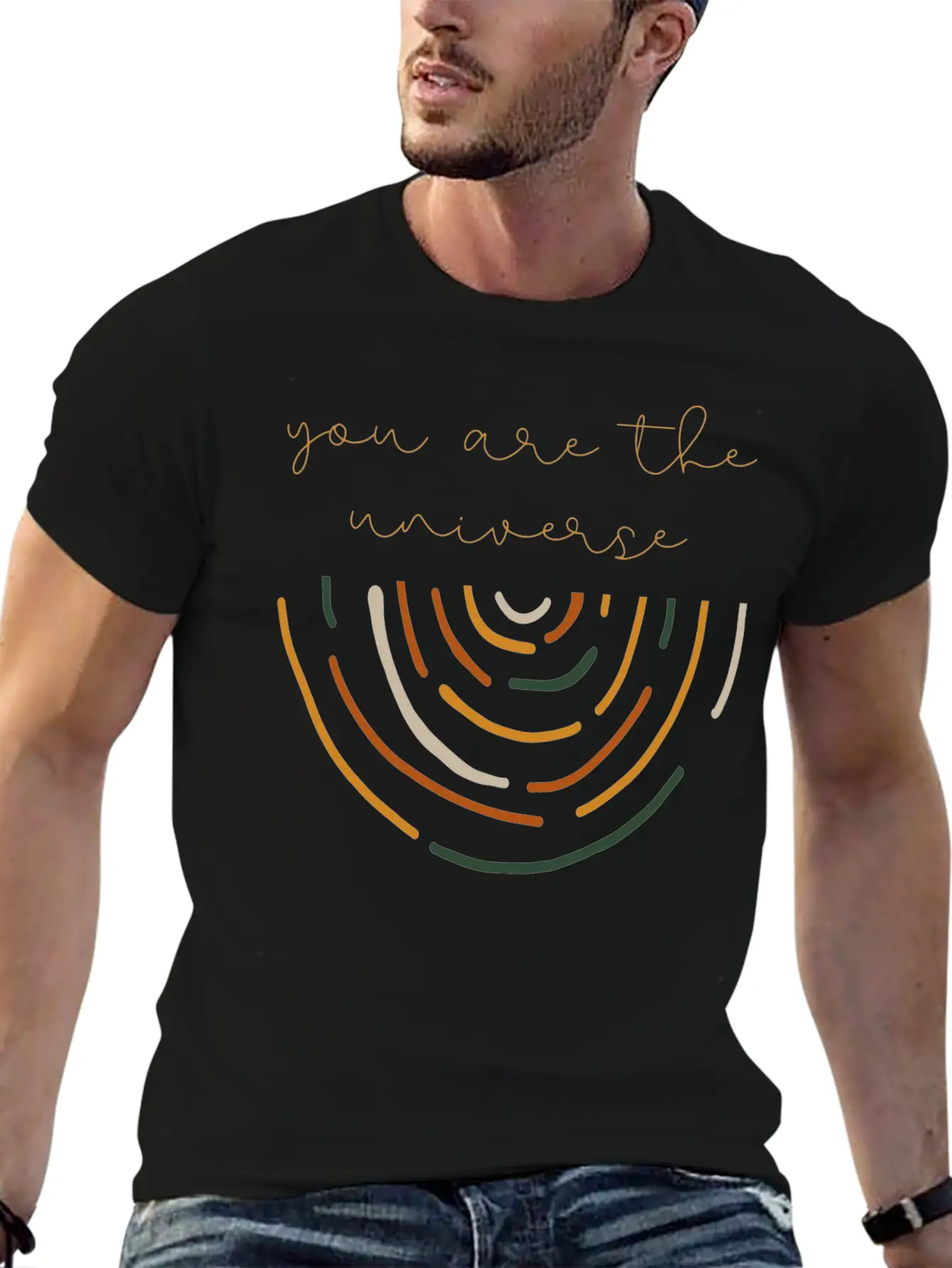 You Are The Universe Basic Graphic T-Shirt – Daily Comfort In Soft Cotton