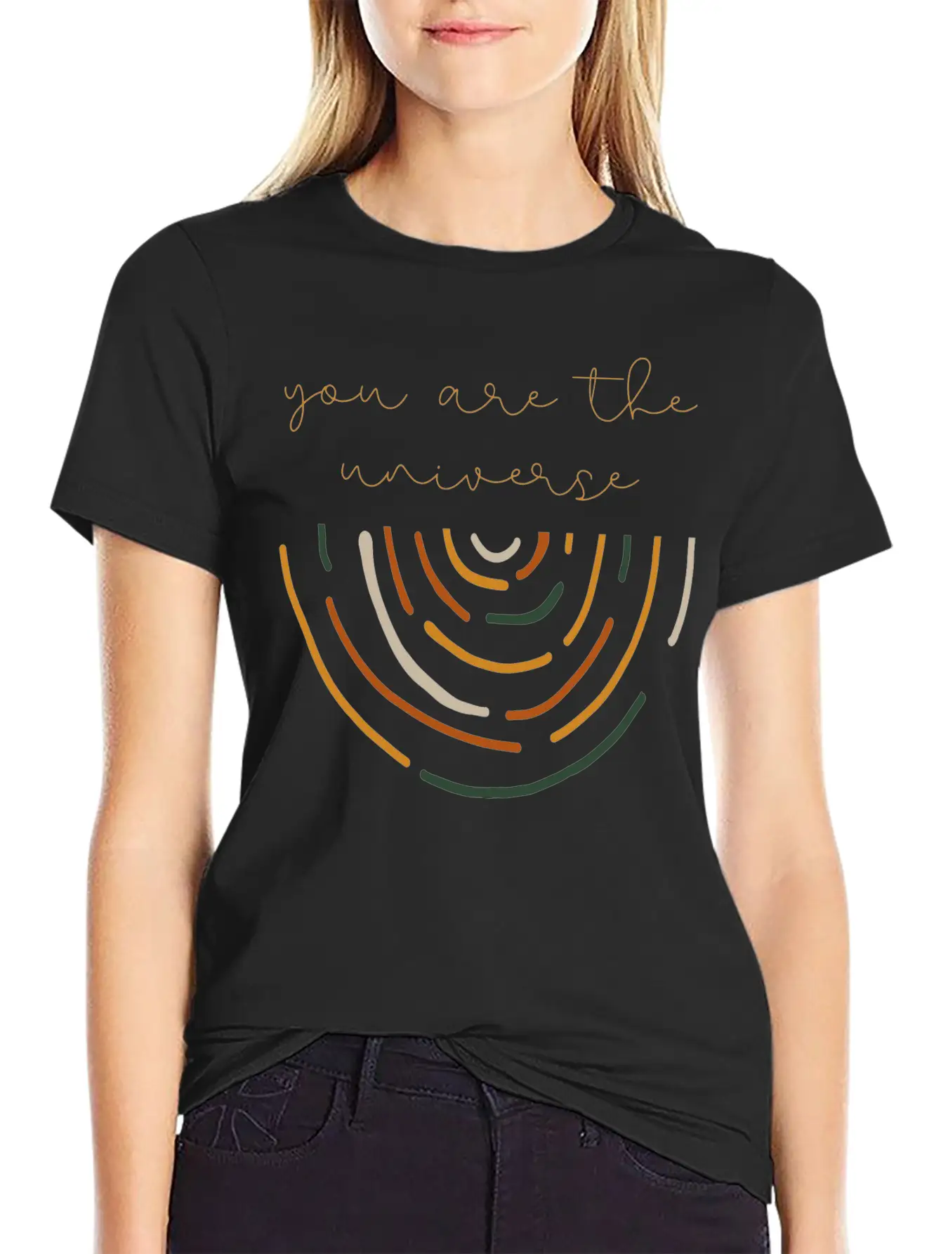 You Are The Universe Basic Graphic T-Shirt – Daily Comfort In Soft Cotton