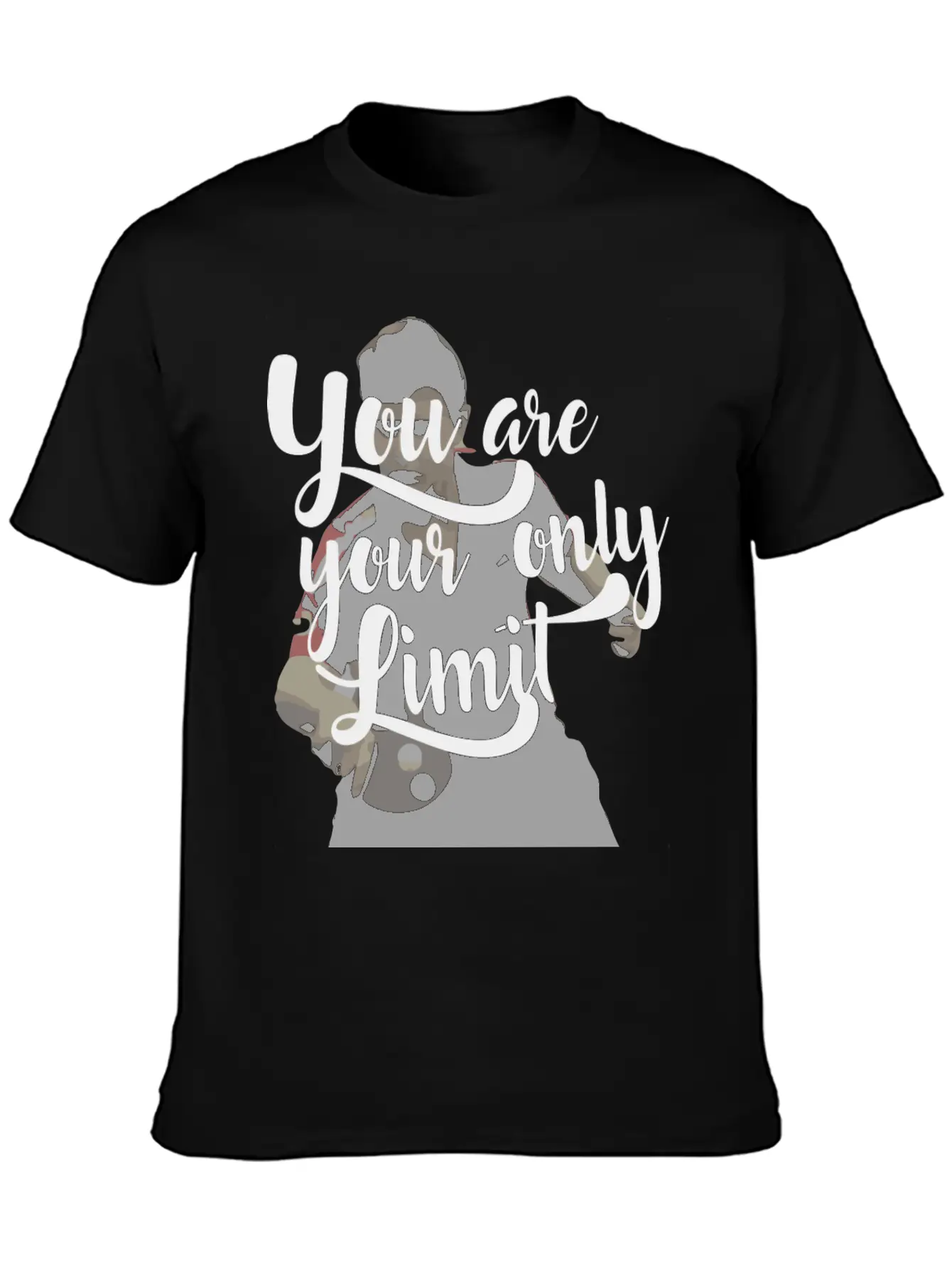 You Are Your Only Limit Shirt As Gift Idea Soft Cotton Short Sleeve Tee – Unisex Wardrobe Staple