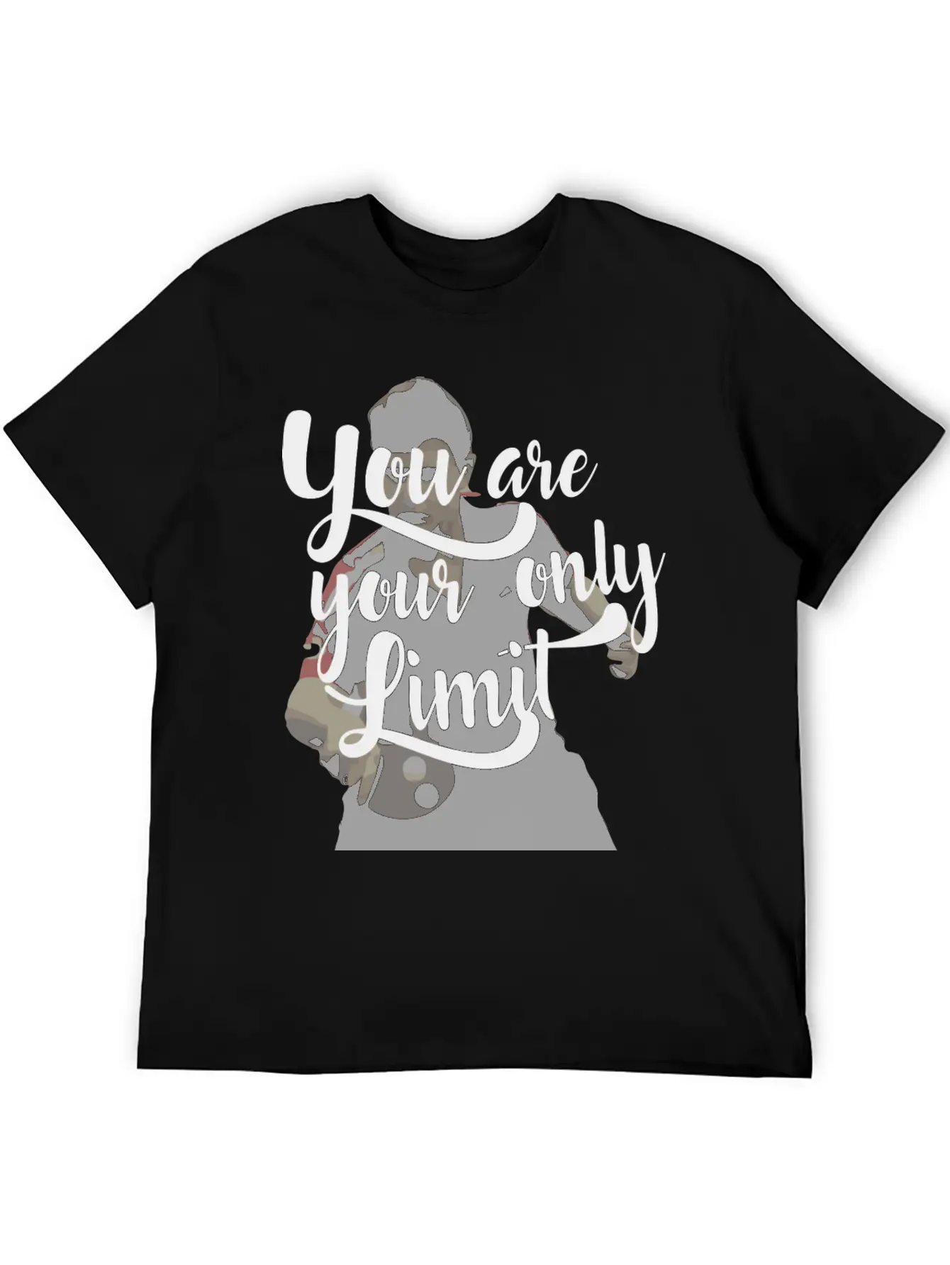 You Are Your Only Limit Shirt As Gift Idea Soft Cotton Short Sleeve Tee – Unisex Wardrobe Staple