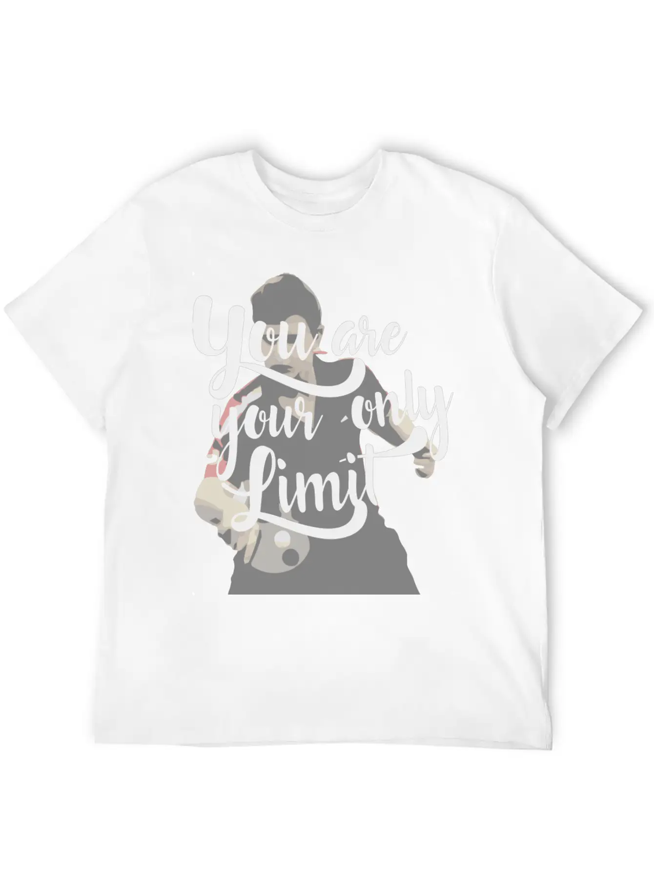 You Are Your Only Limit Shirt As Gift Idea Soft Cotton Short Sleeve Tee – Unisex Wardrobe Staple