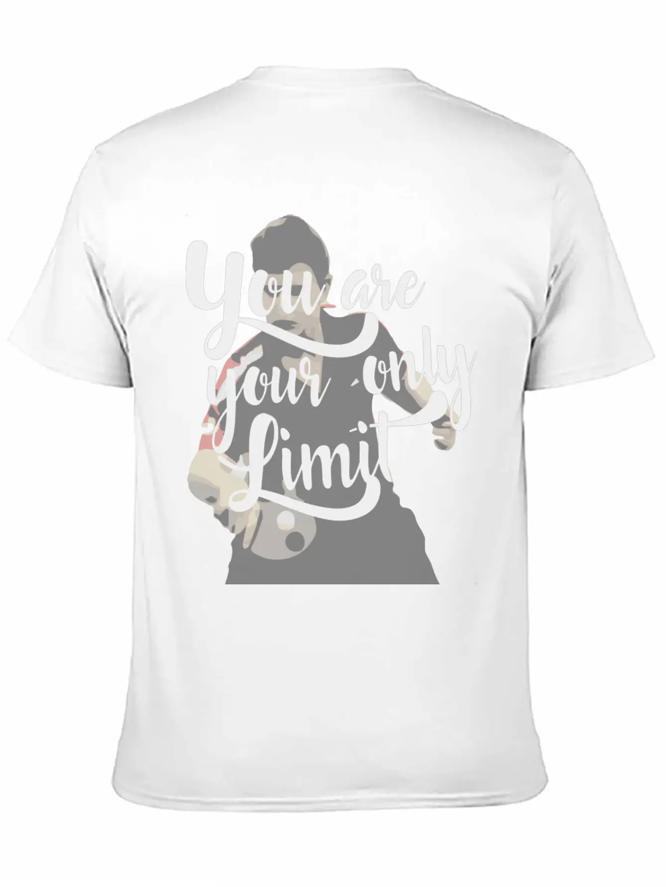 You Are Your Only Limit Shirt As Gift Idea Soft Cotton Short Sleeve Tee – Unisex Wardrobe Staple