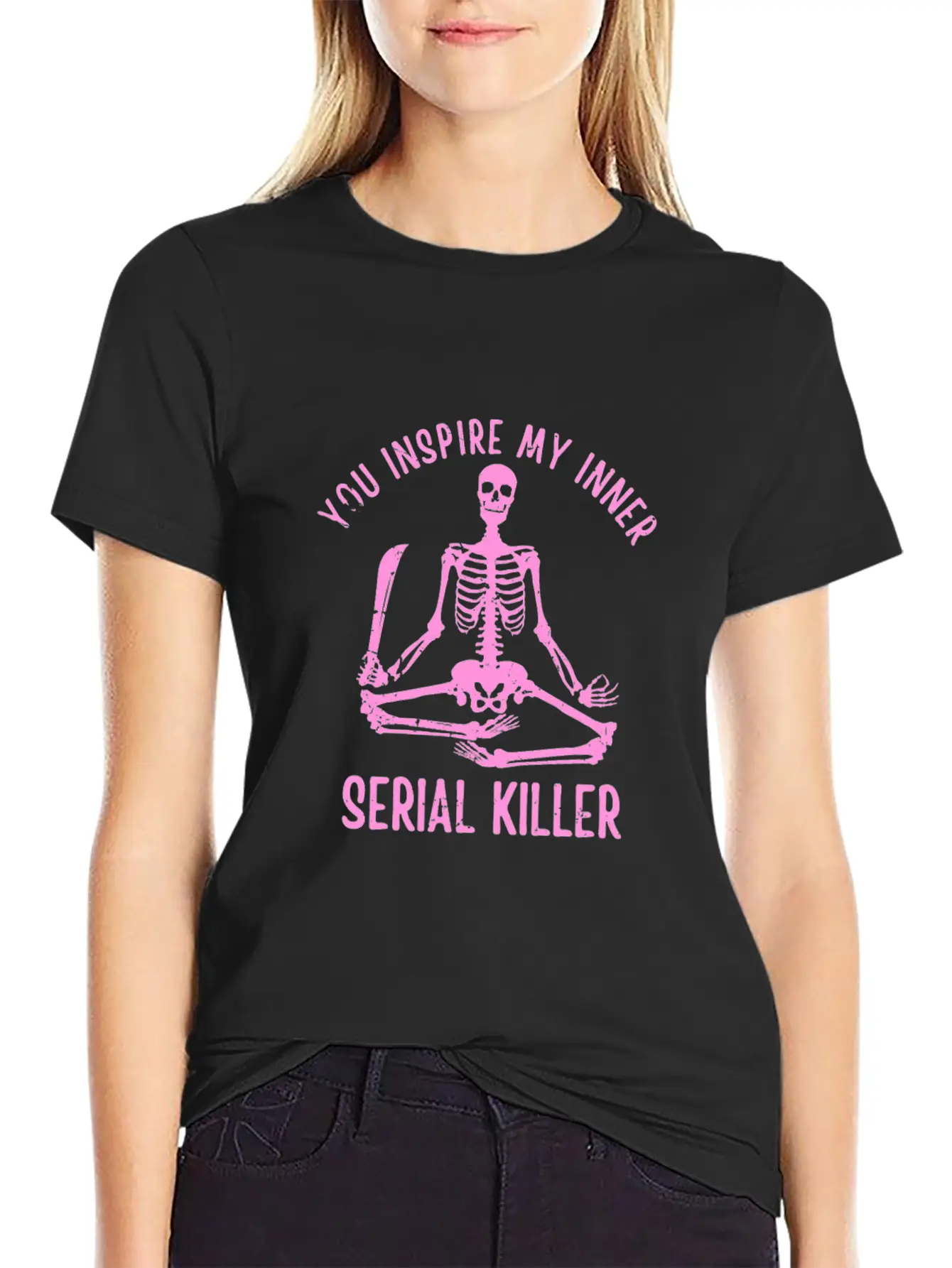 You Inspire My Inner Serial Killer Unisex Casual T-Shirt – Clean Design For Daily Comfort