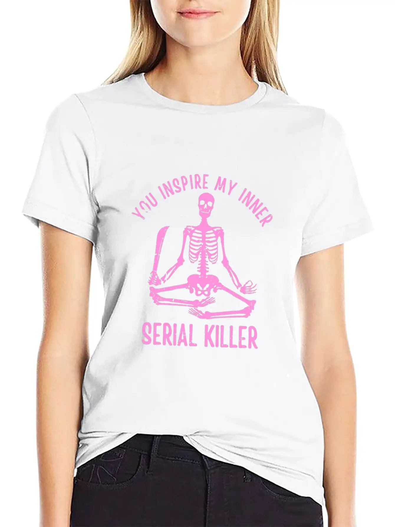 You Inspire My Inner Serial Killer Unisex Casual T-Shirt – Clean Design For Daily Comfort