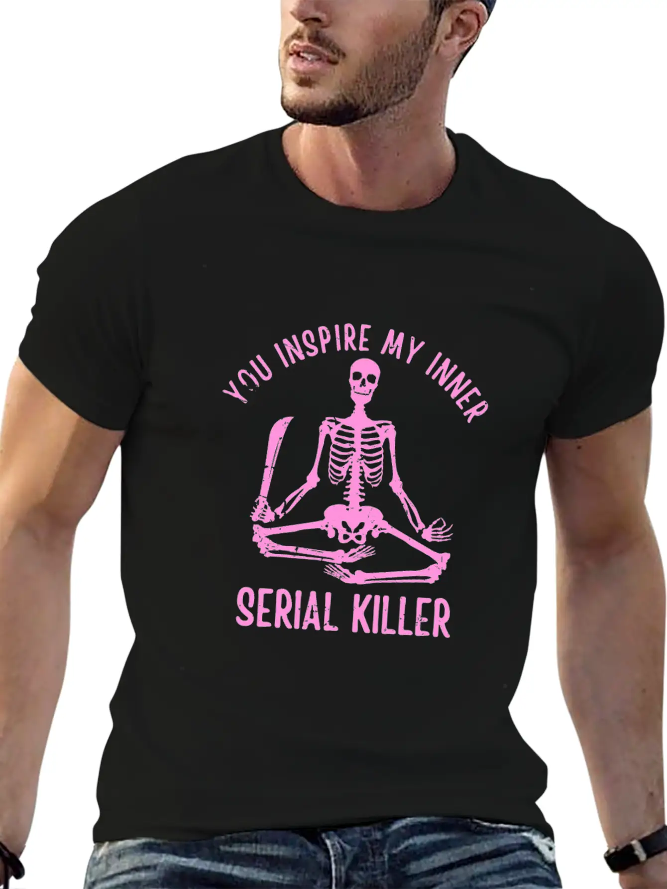You Inspire My Inner Serial Killer Unisex Casual T-Shirt – Clean Design For Daily Comfort