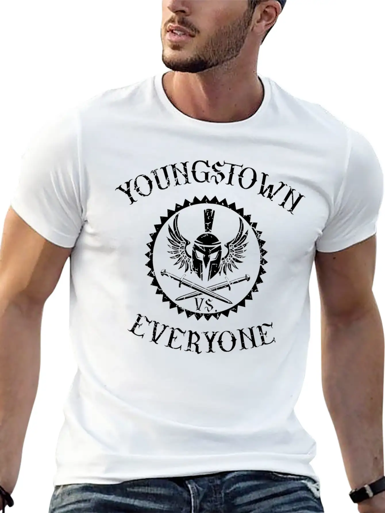 Youngstown Vs Everyone 2 Relaxed Everyday Tee – Lightweight And Durable Cotton