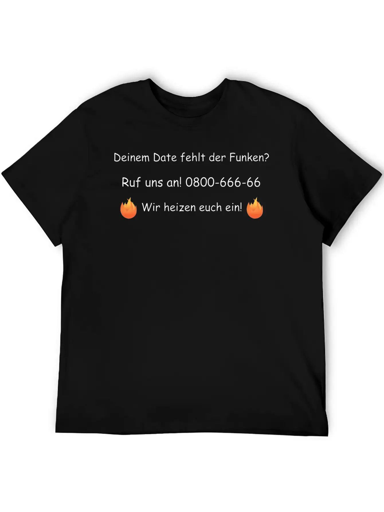 Your Date Lacks The Spark? Fire Department Unisex Casual T-Shirt – Clean Design For Daily Comfort